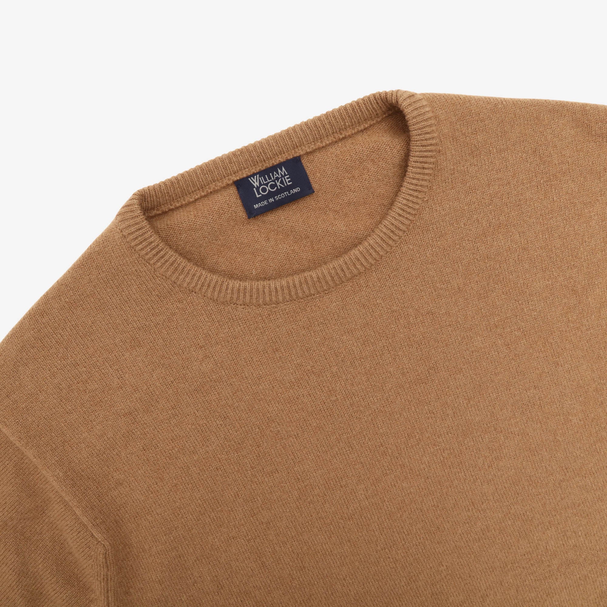 Camel Crewneck Sweater - Image 3