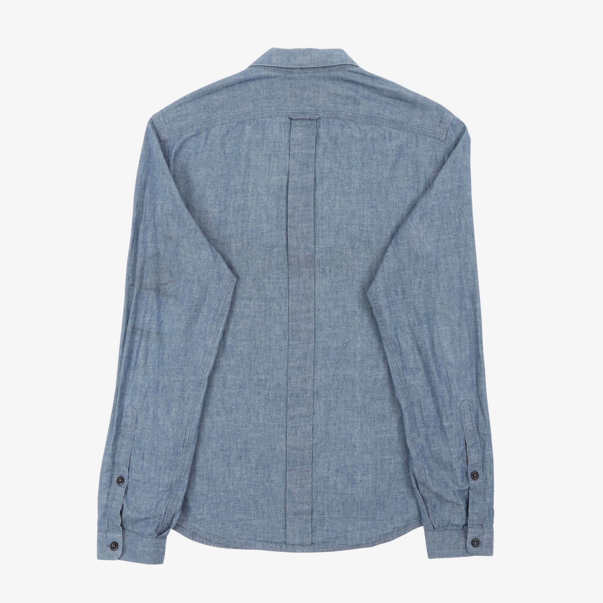 Camp Collar Chambray Shirt - Image 2