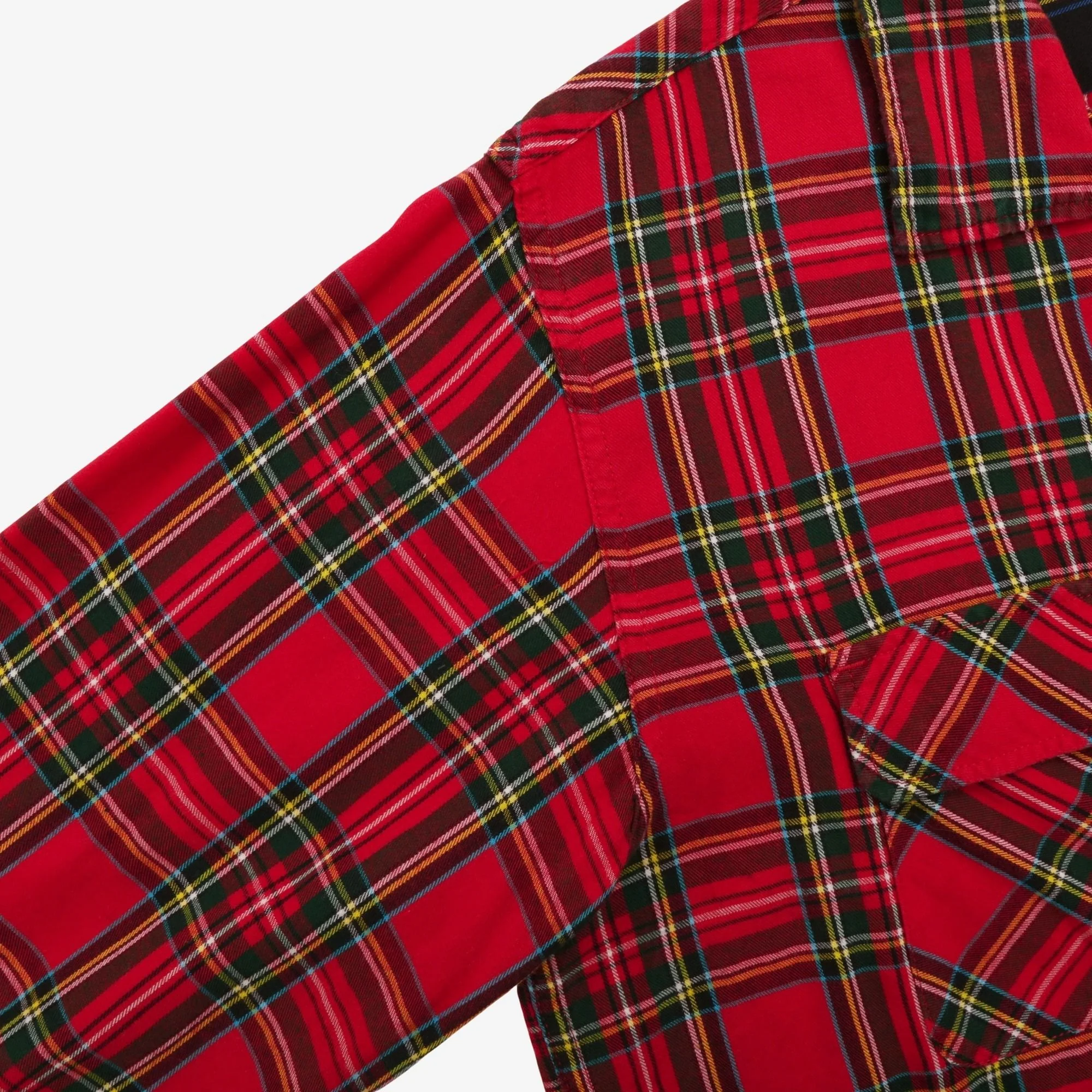 Camp Collar Tartan Shirt - Image 4