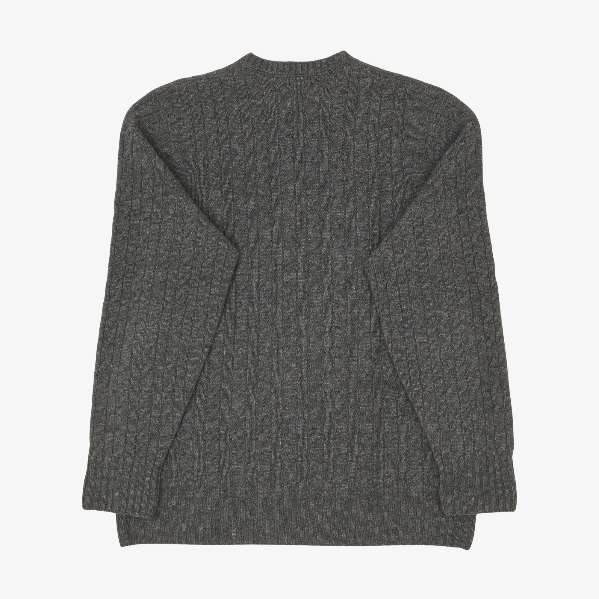 Cashmere Cable Knit Sweater - Image 2