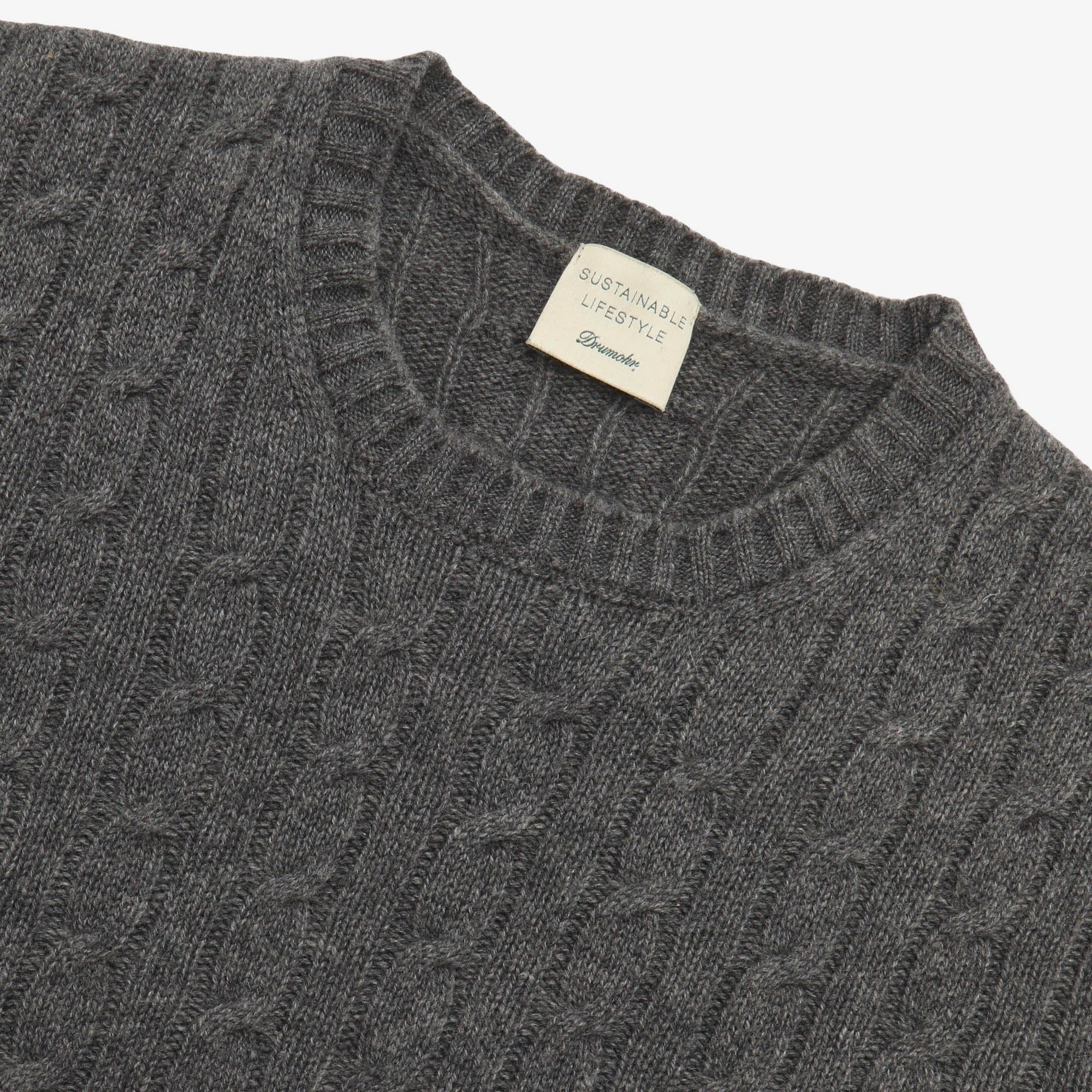 Cashmere Cable Knit Sweater - Image 3