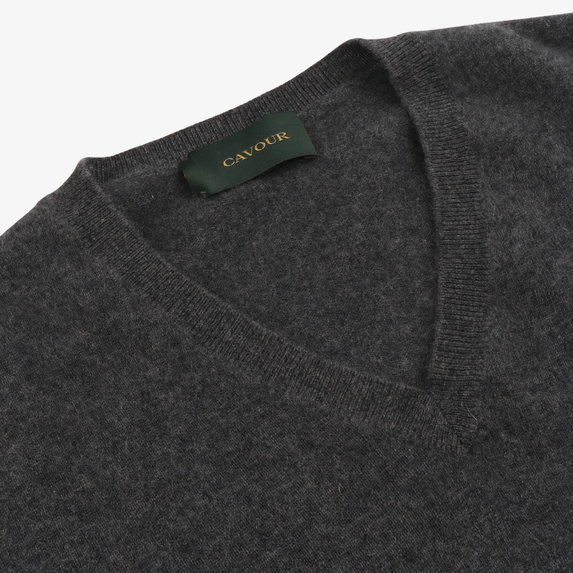 Cashmere V Neck Sweater - Image 3