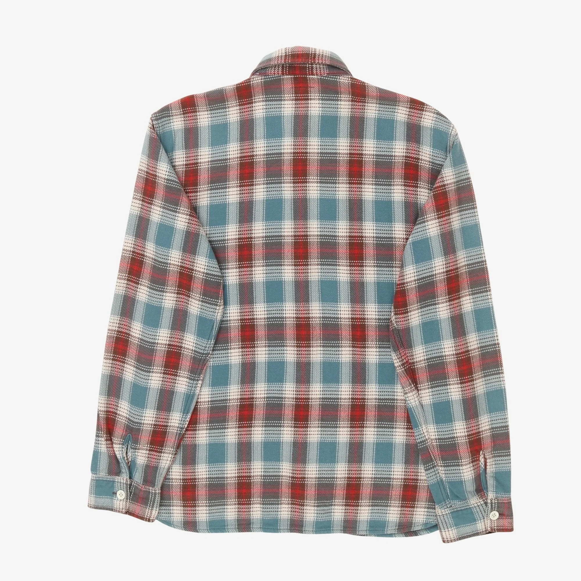 Check Flannel Work Shirt - Image 2