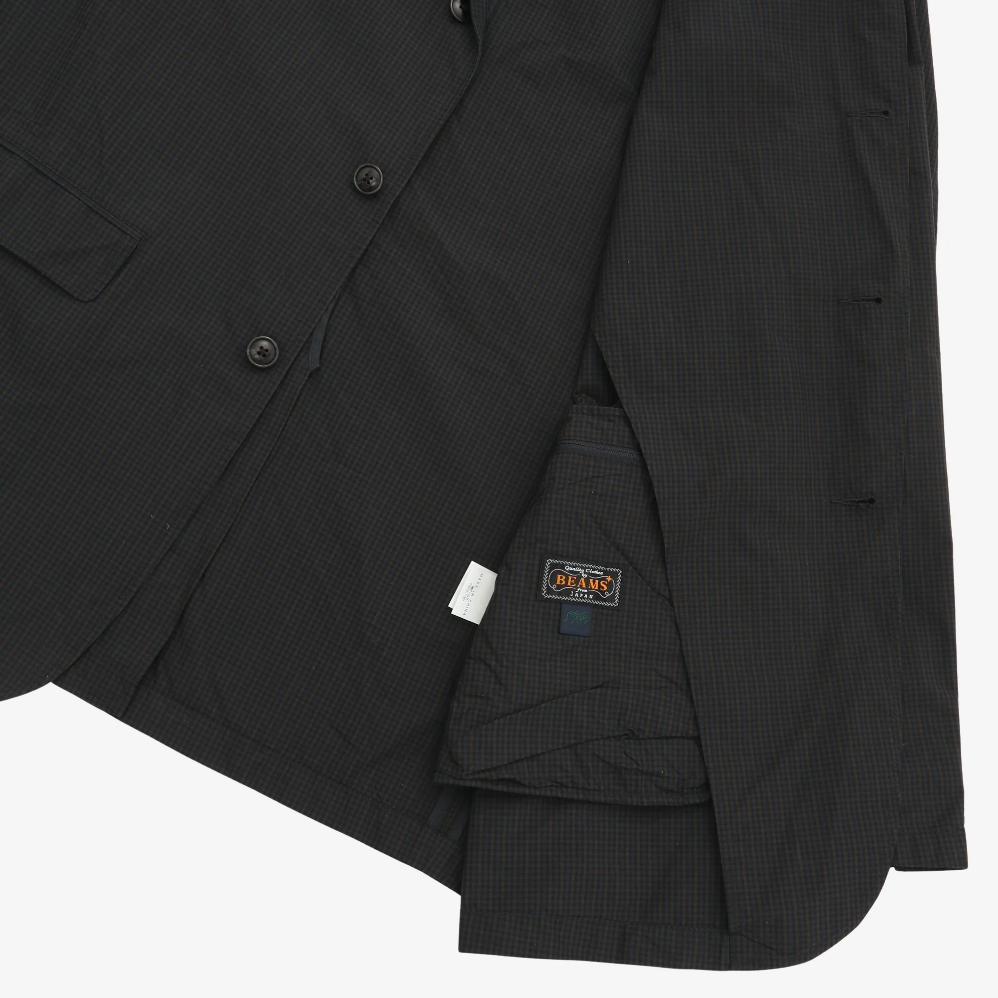 Canoe Club Check Lightweight Blazer - Image 4