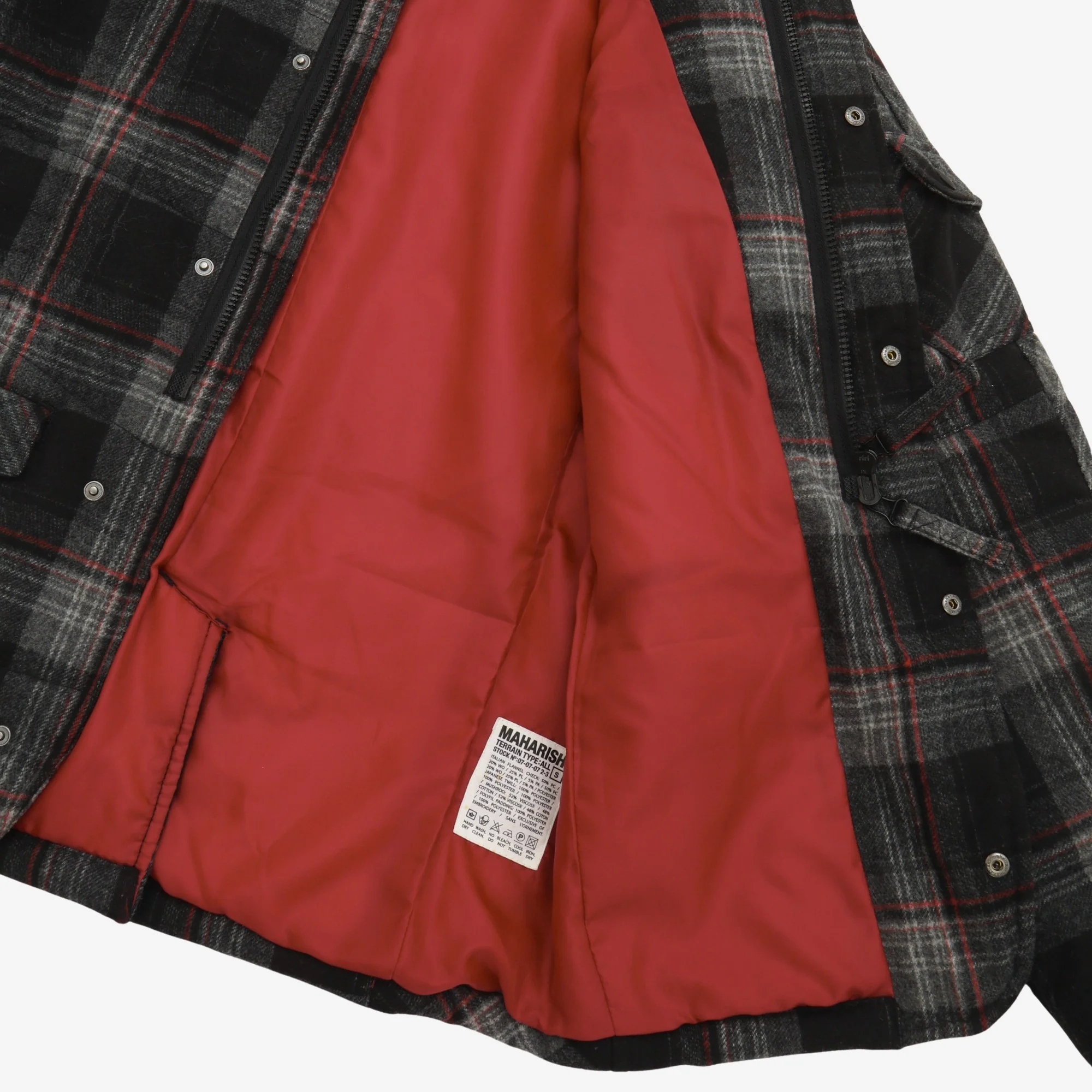 Check Padded Jacket - Image 4