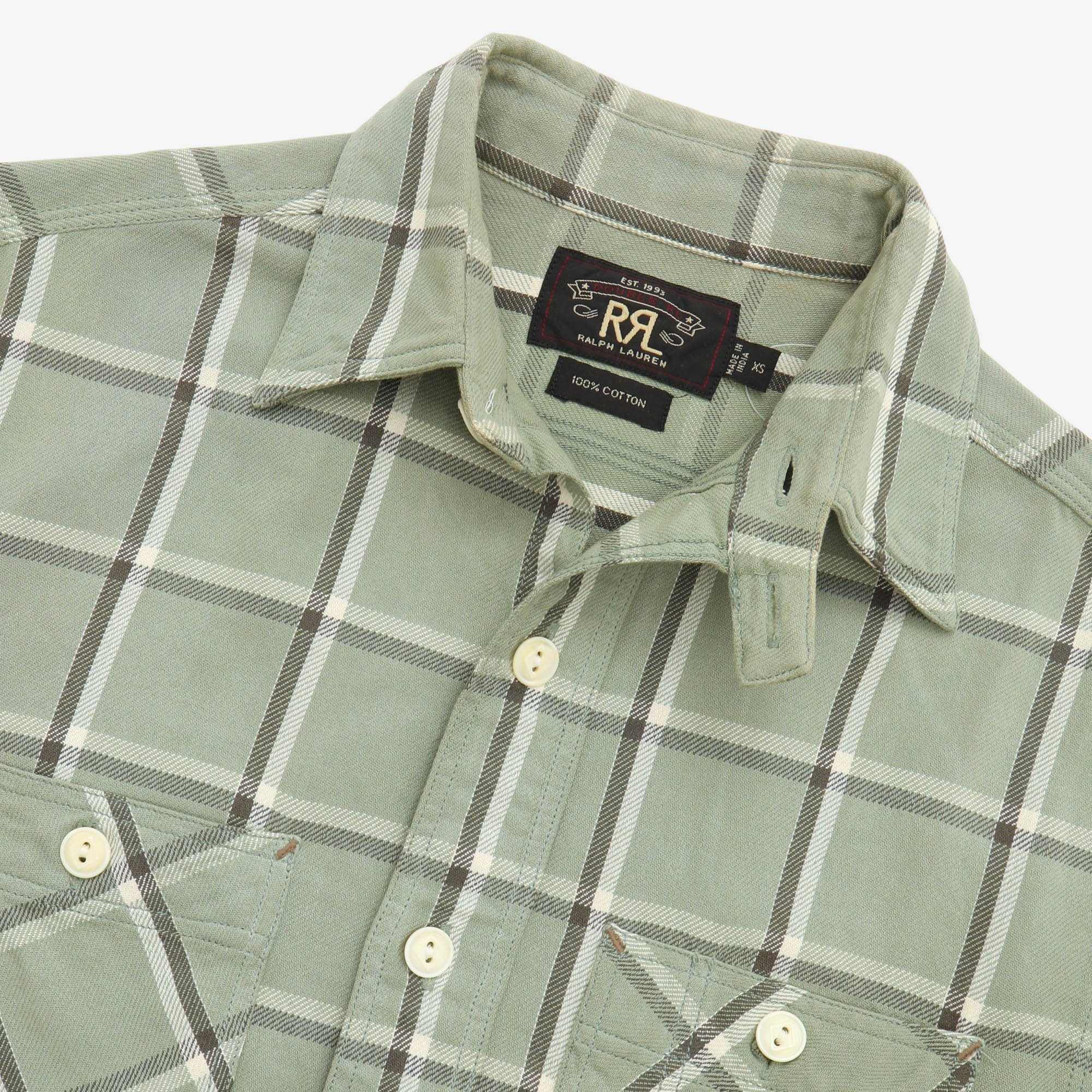 Check Plaid Work Shirt - Image 3