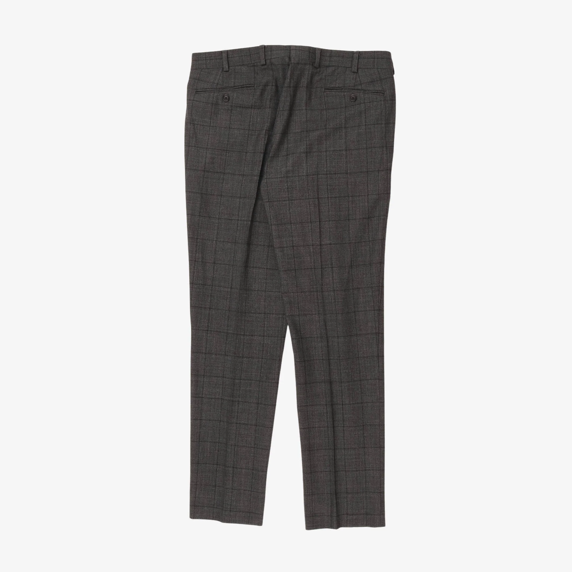 Check Wool Suit - Image 5