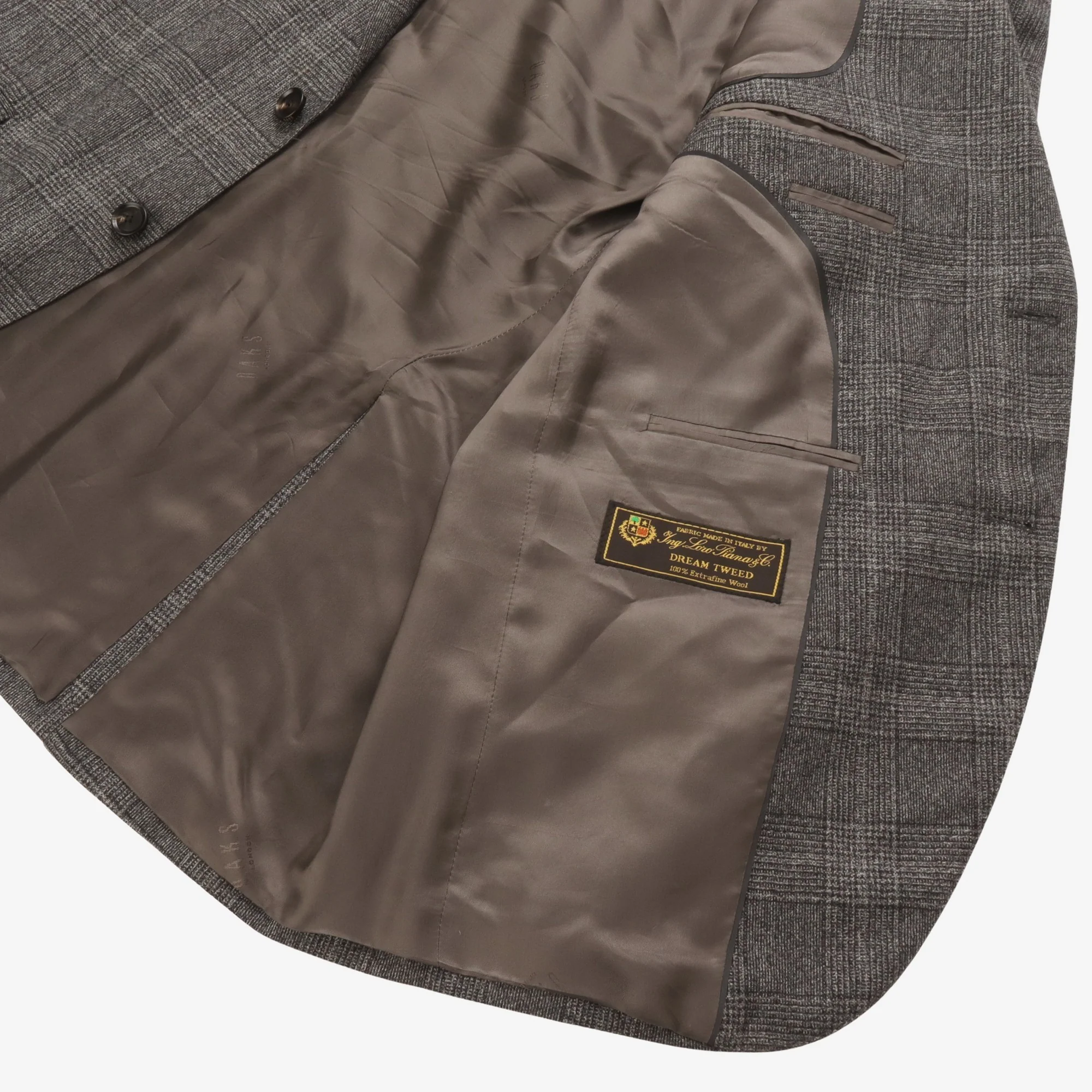 Check Wool Suit - Image 3