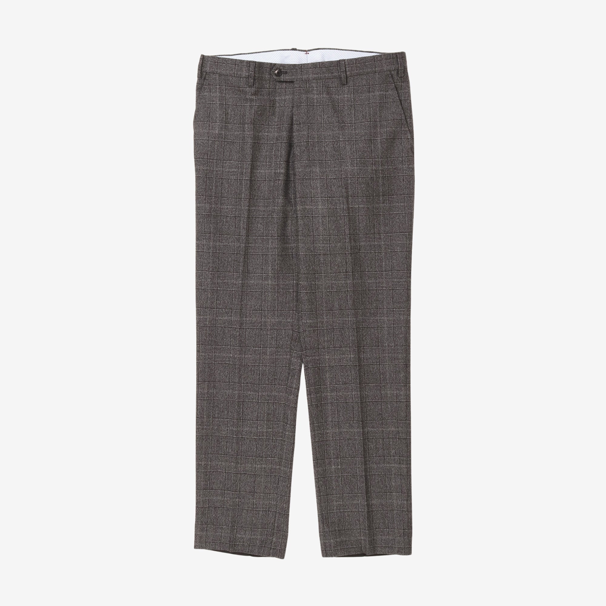 Check Wool Suit - Image 4