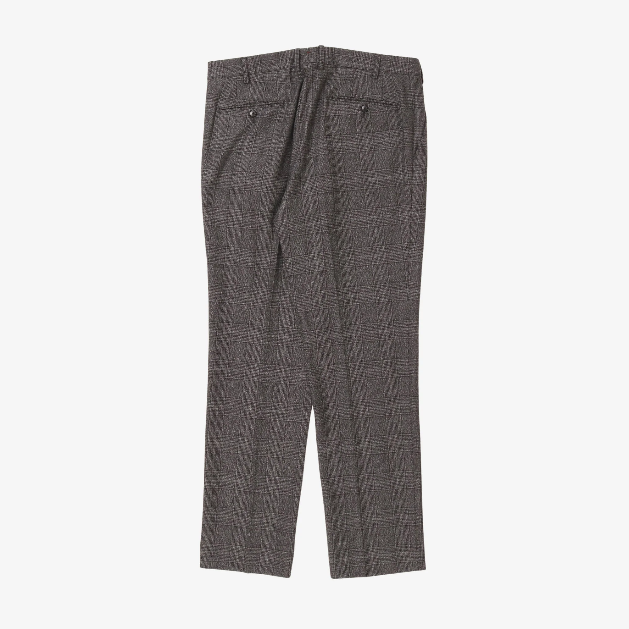 Check Wool Suit - Image 5