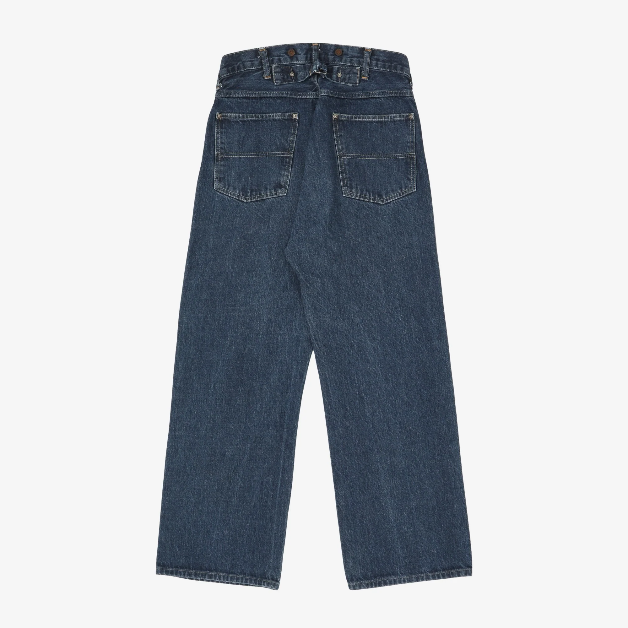 Cinch Back Straight Selvedge Denim (30W X 27L) - Image 2