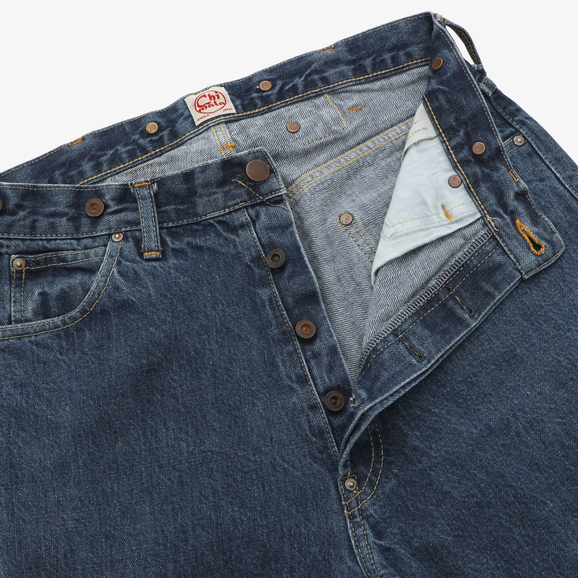 Cinch Back Straight Selvedge Denim (30W X 27L) - Image 3