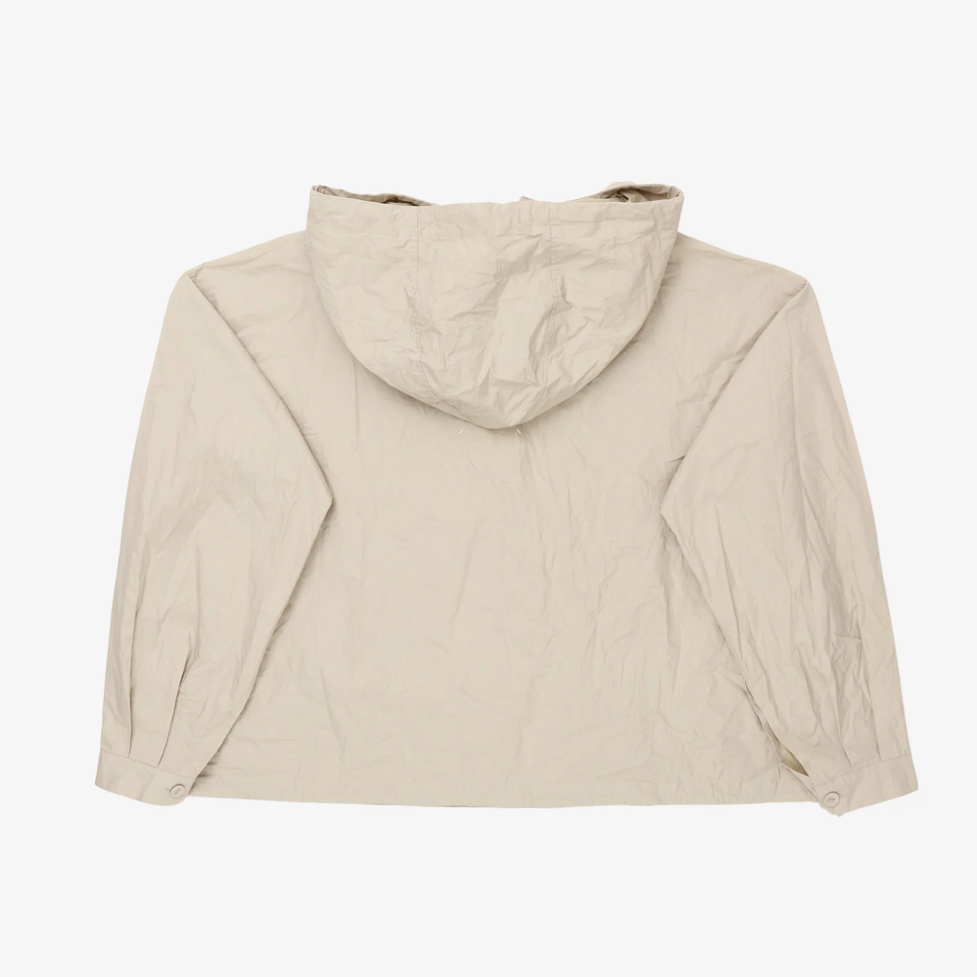 Coated Cotton Hooded Jacket - Image 2