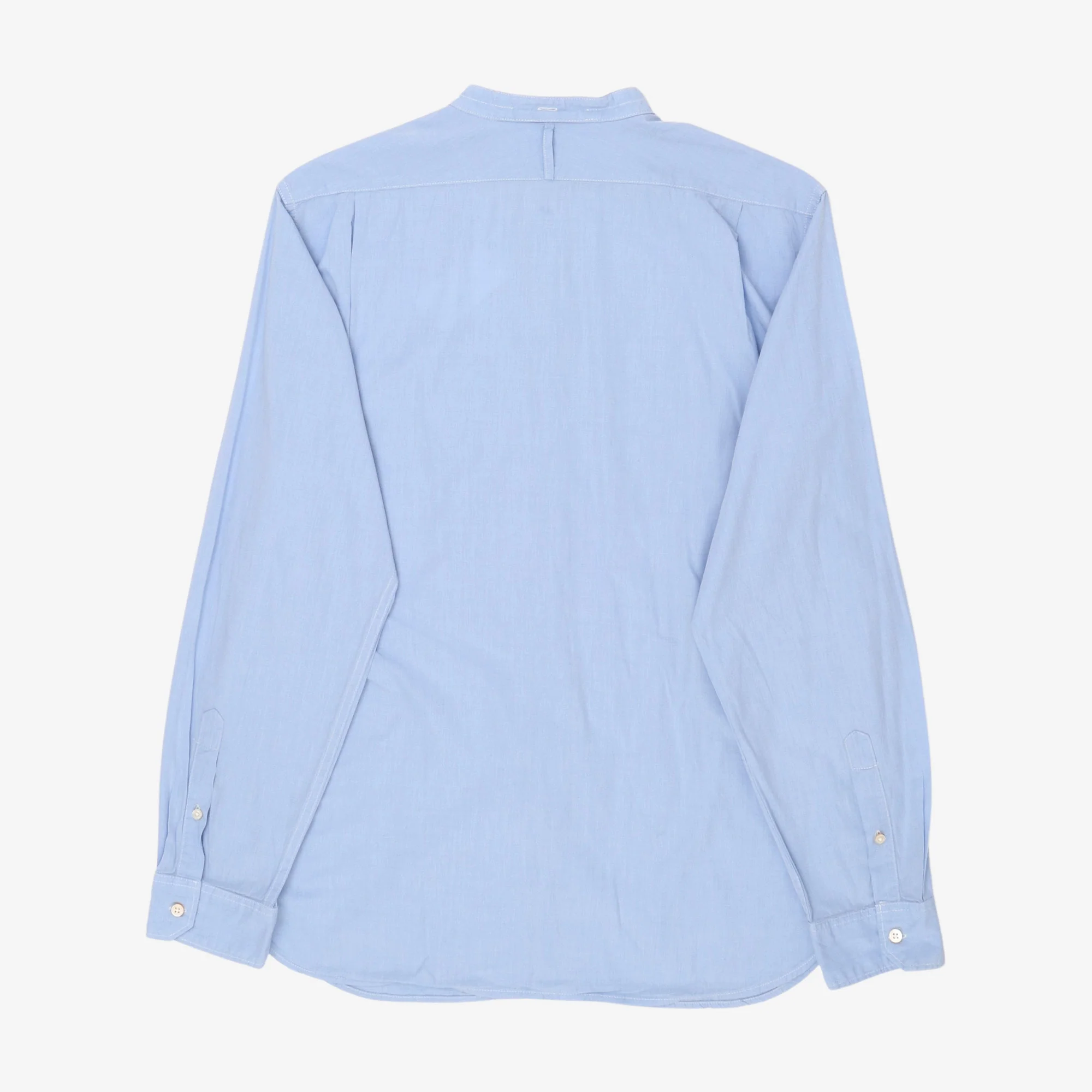 Collarless Two Pocket Shirt - Image 2