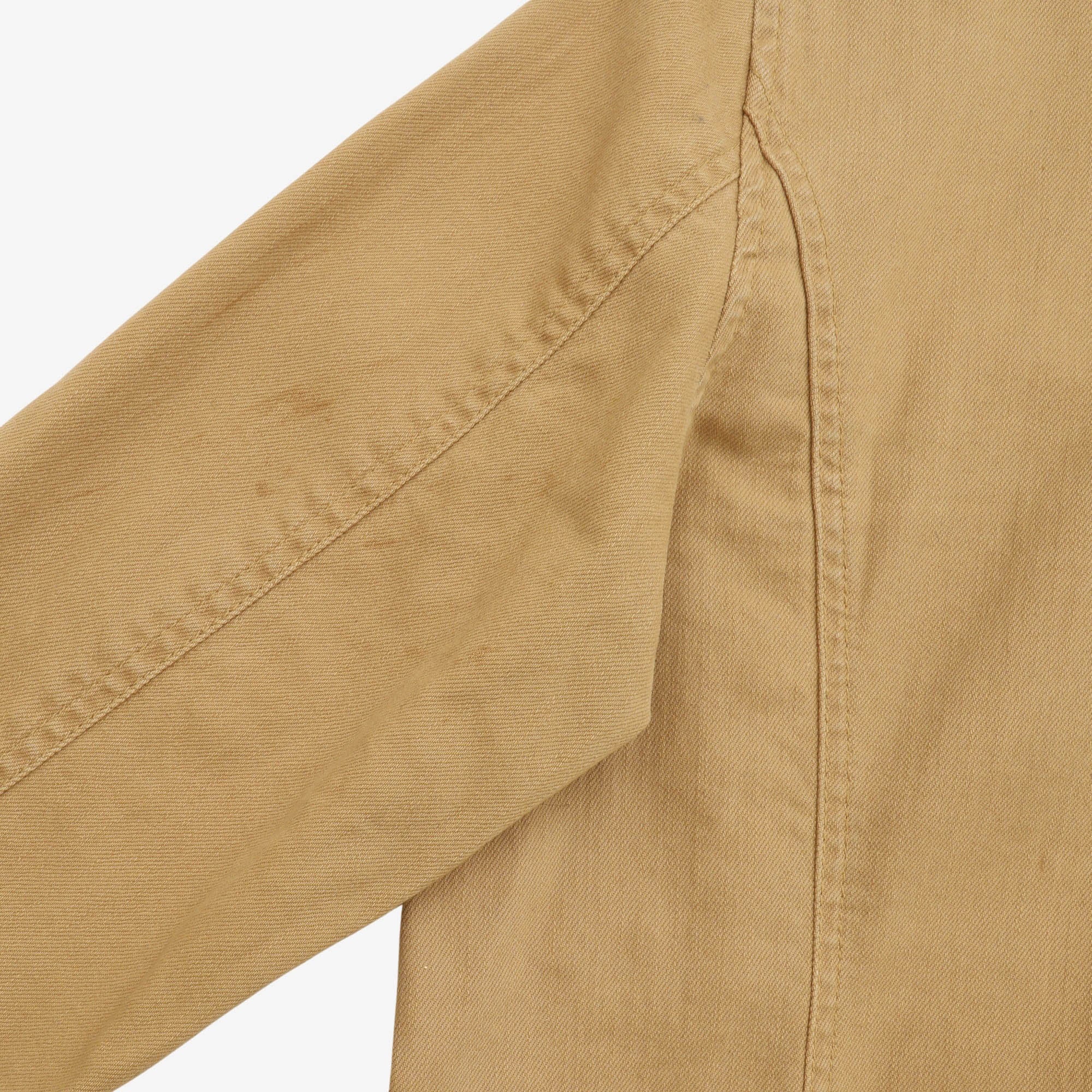 Cord Collar Twill Blazer - Image 6
