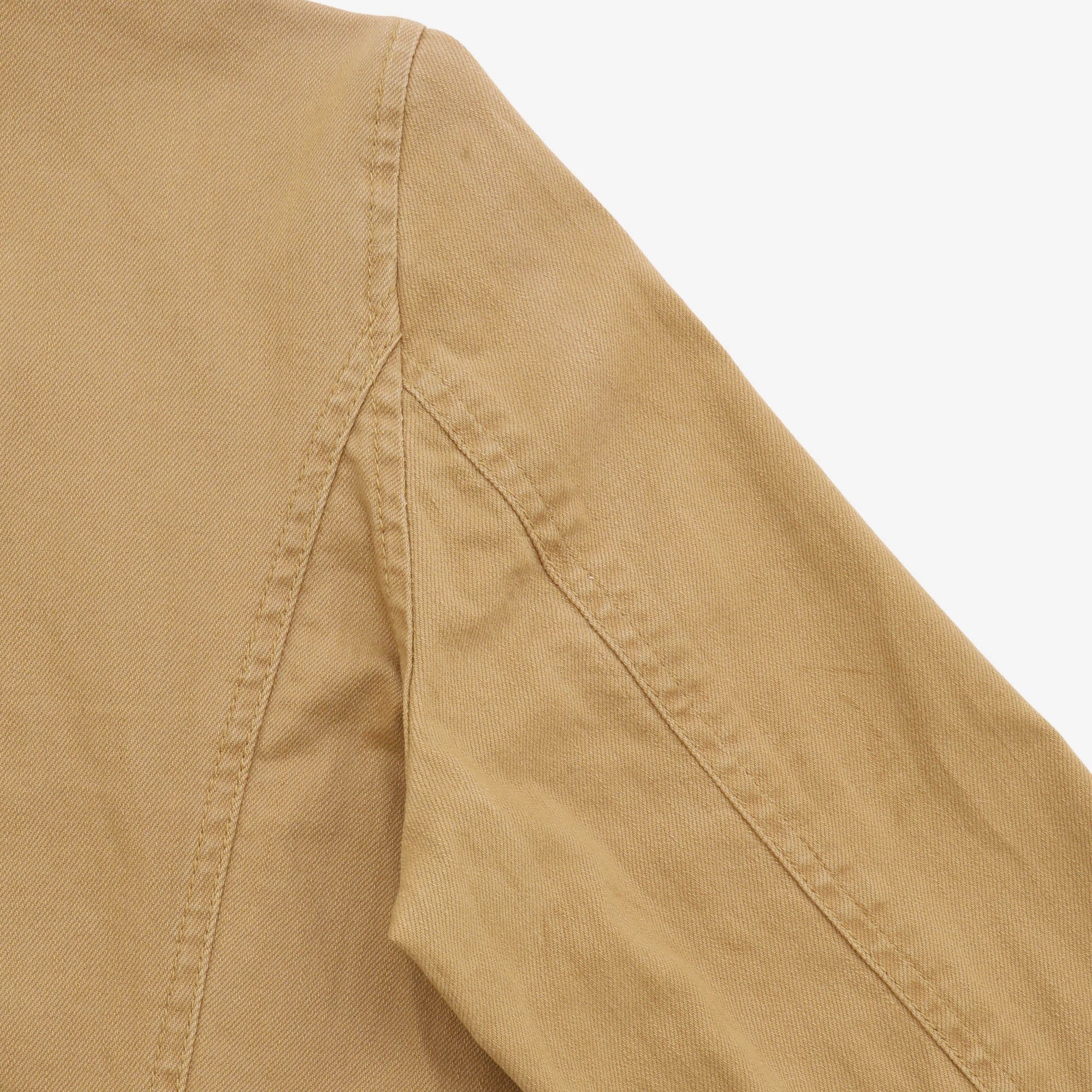 Cord Collar Twill Blazer - Image 7