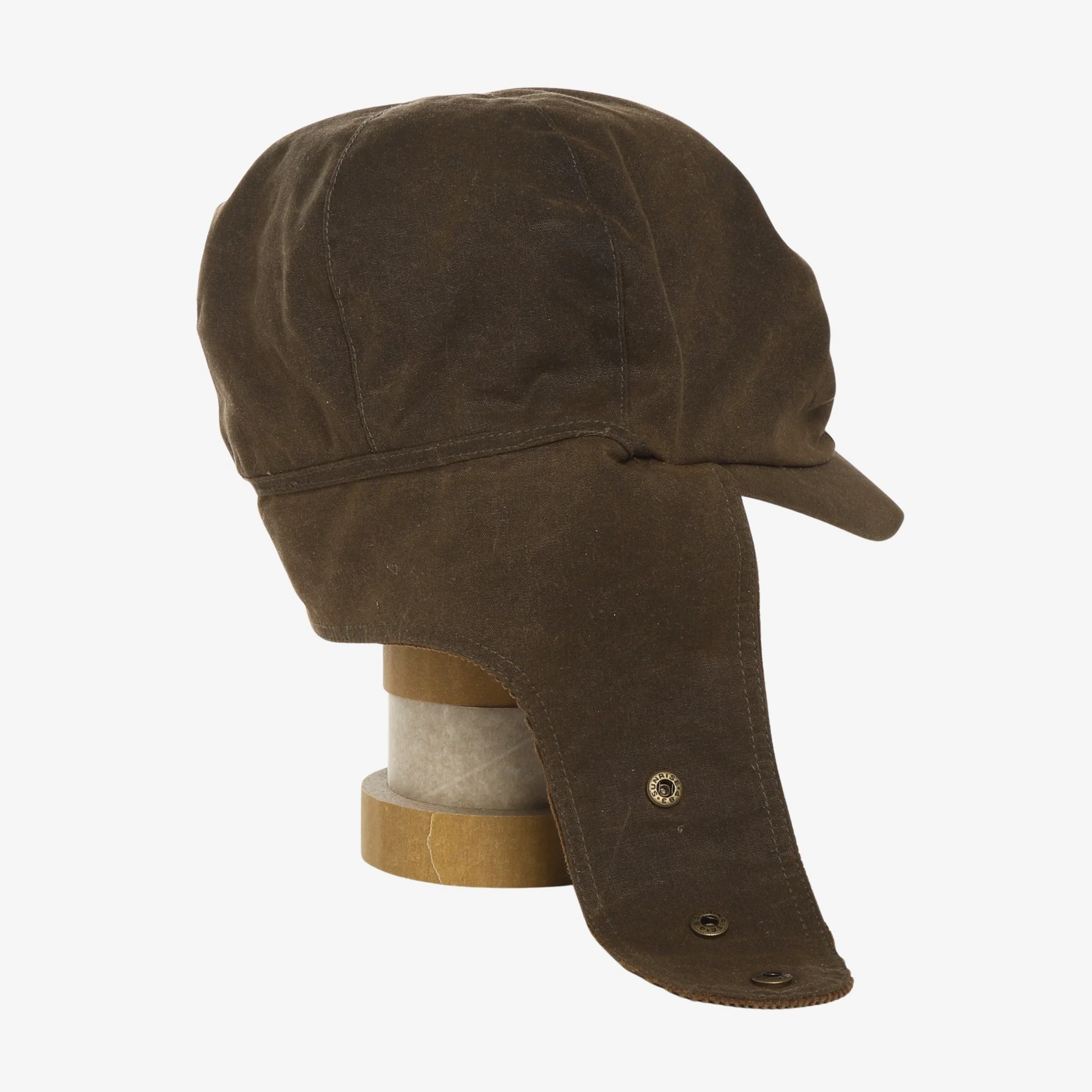 Waxed Motorcycle Hat - Image 3