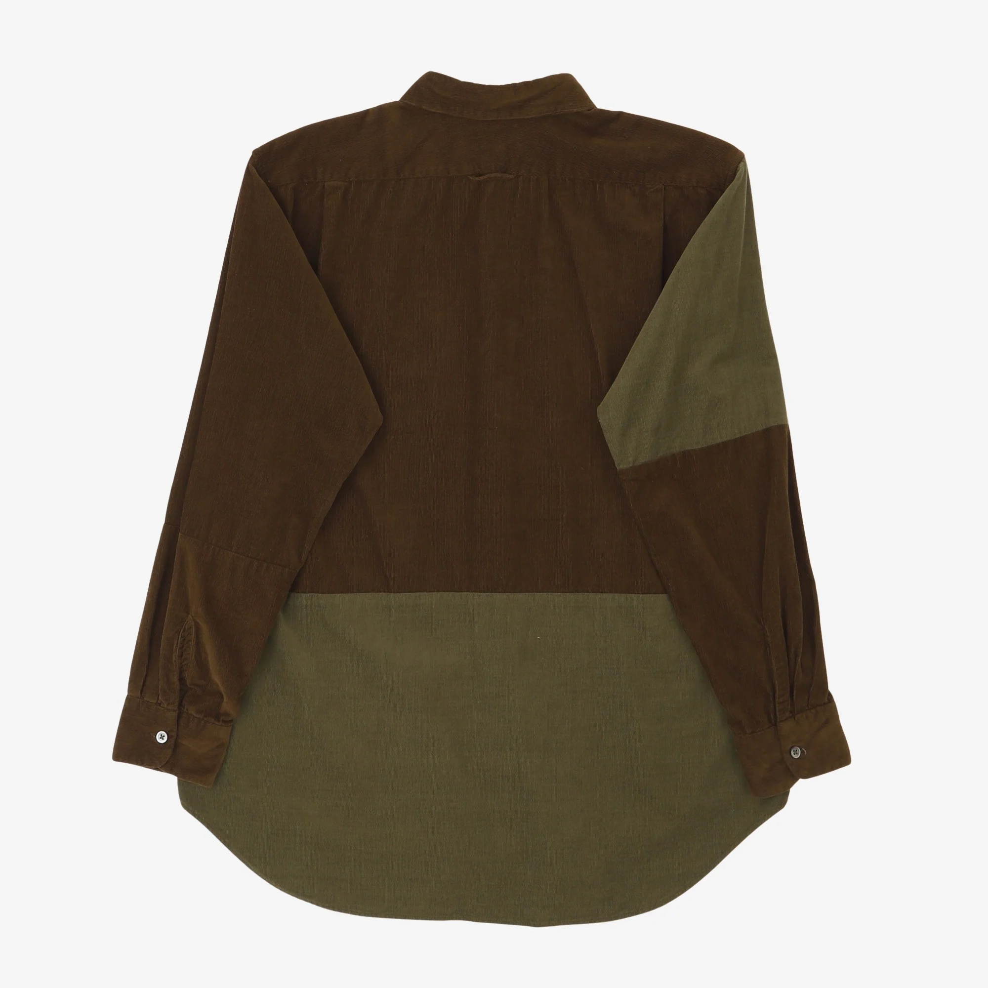 Cord Patchwork Shirt - Image 2