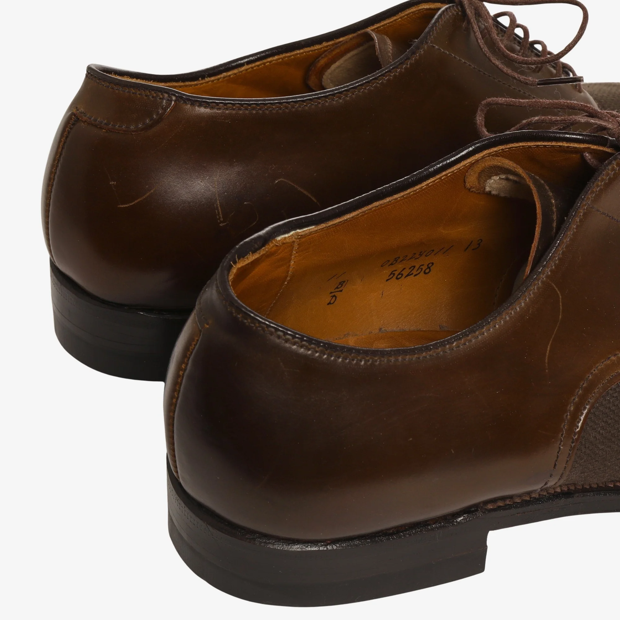 56258 Cordovan Cap Toe Derby (Anatomica) - Image 6