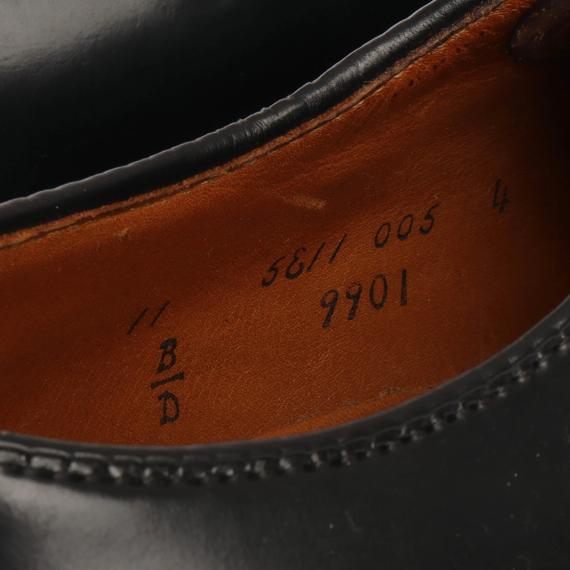 9901 Cordovan Plain Toe Blucher - Image 6