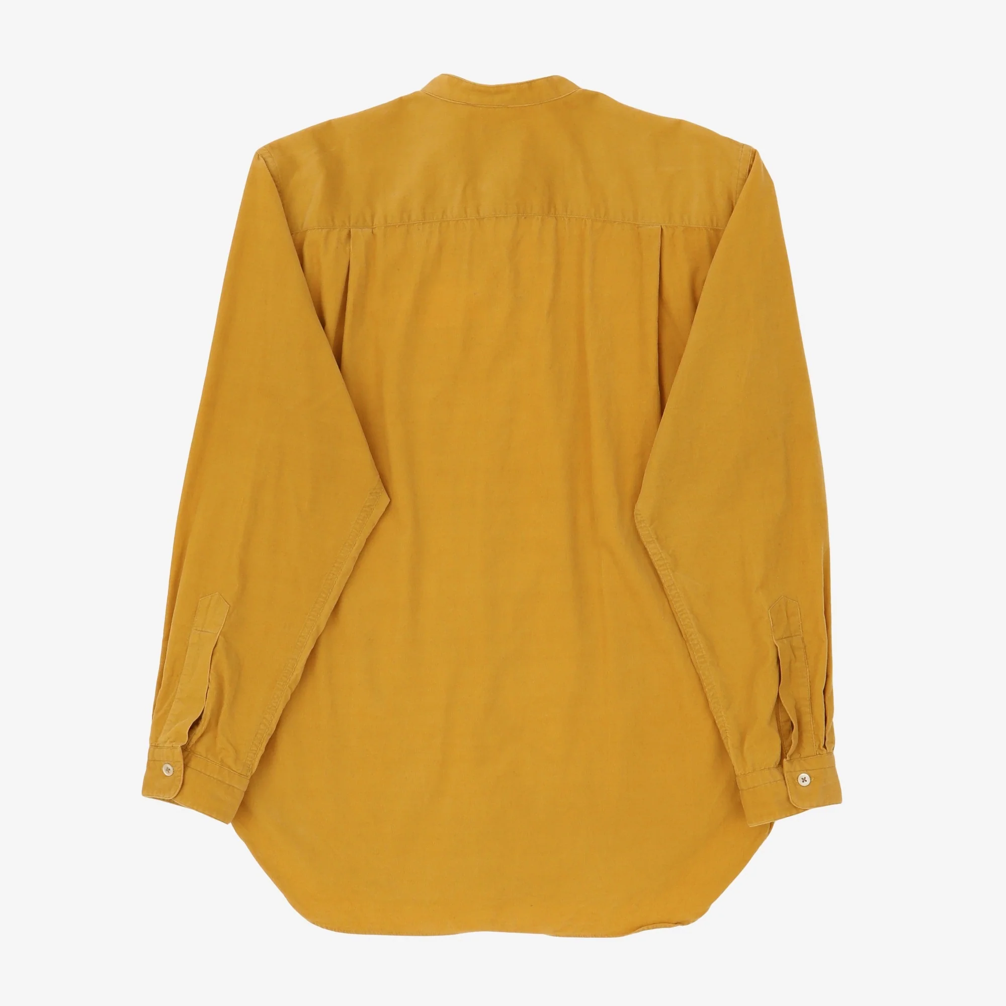 Corduroy Band Collar Shirt - Image 2