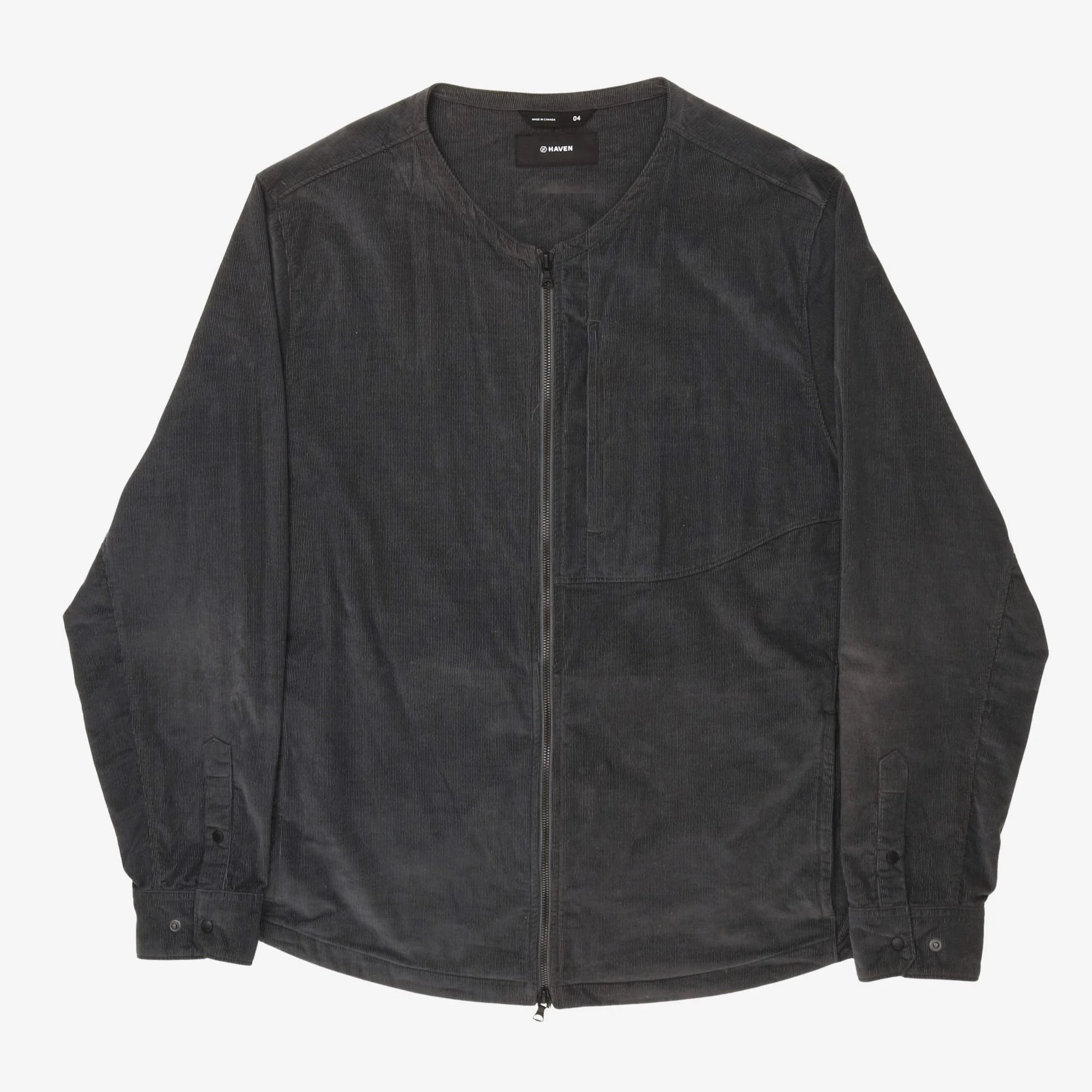 Corduroy Zip Up Jacket