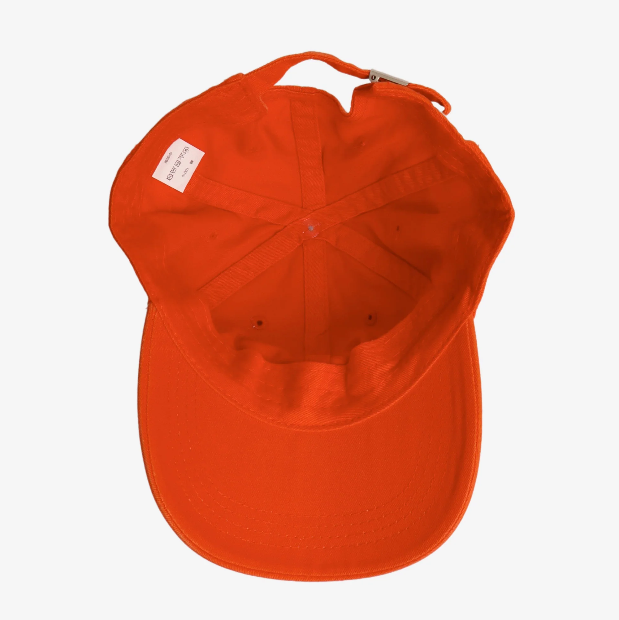Cotton Ball Cap - Orange - Image 3