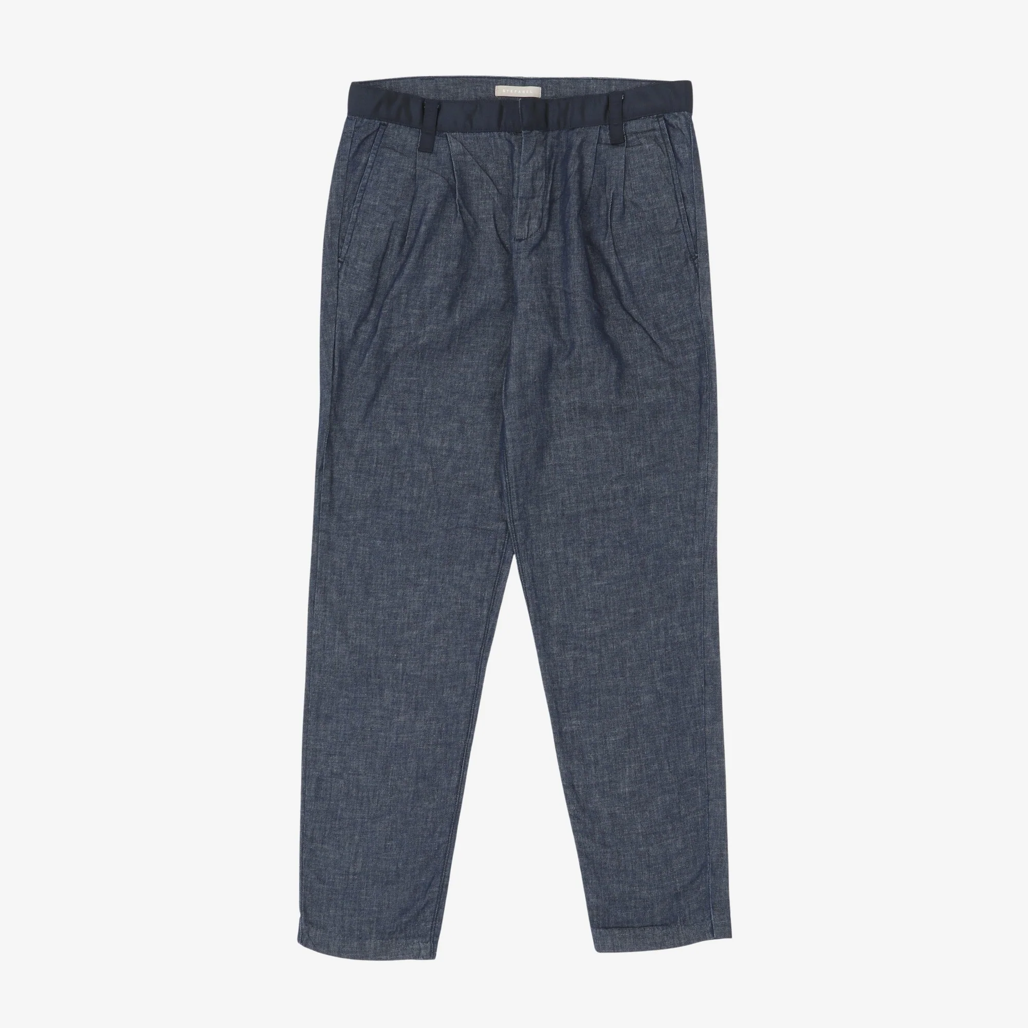 Cotton Blend Trousers (33W)