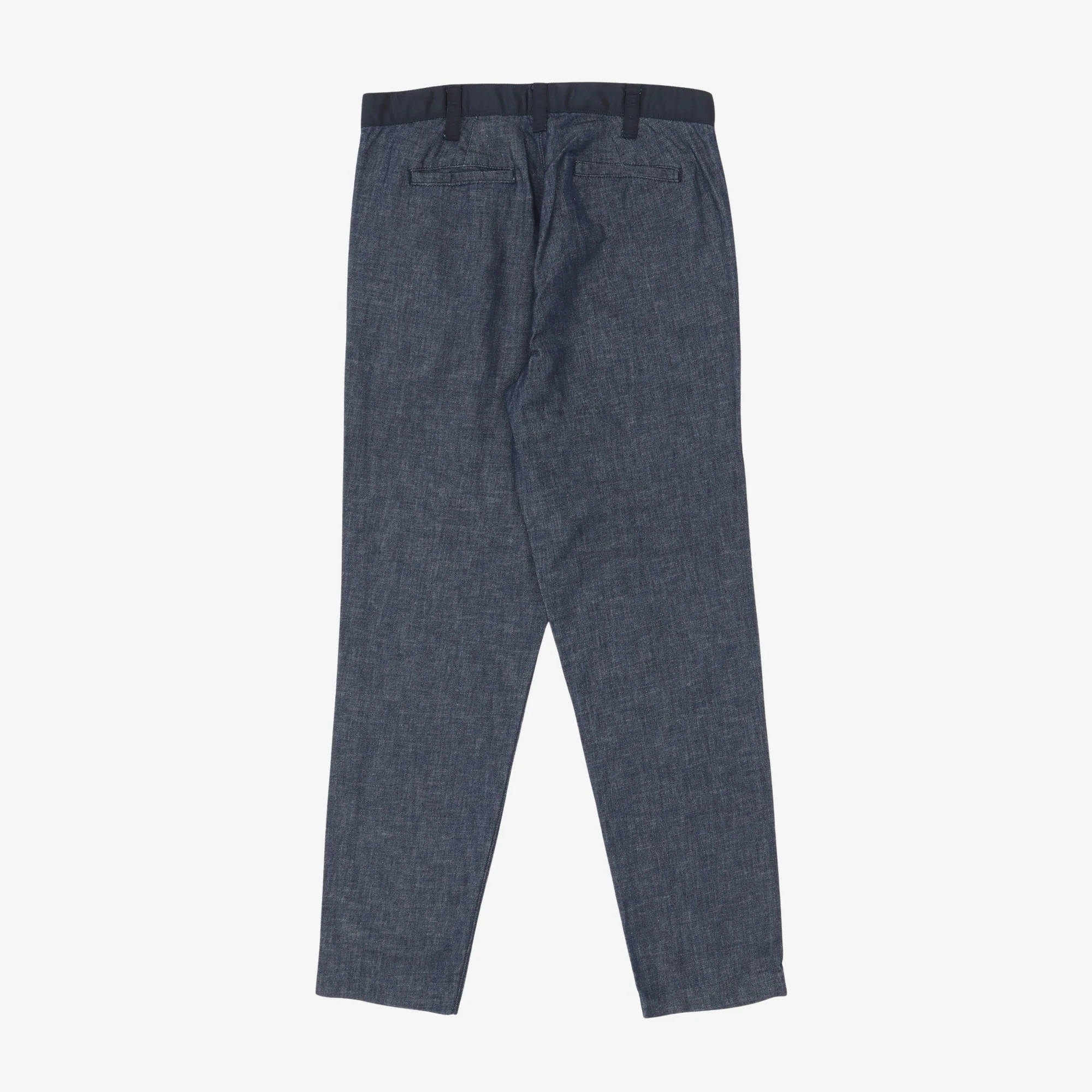 Cotton Blend Trousers (33W) - Image 2