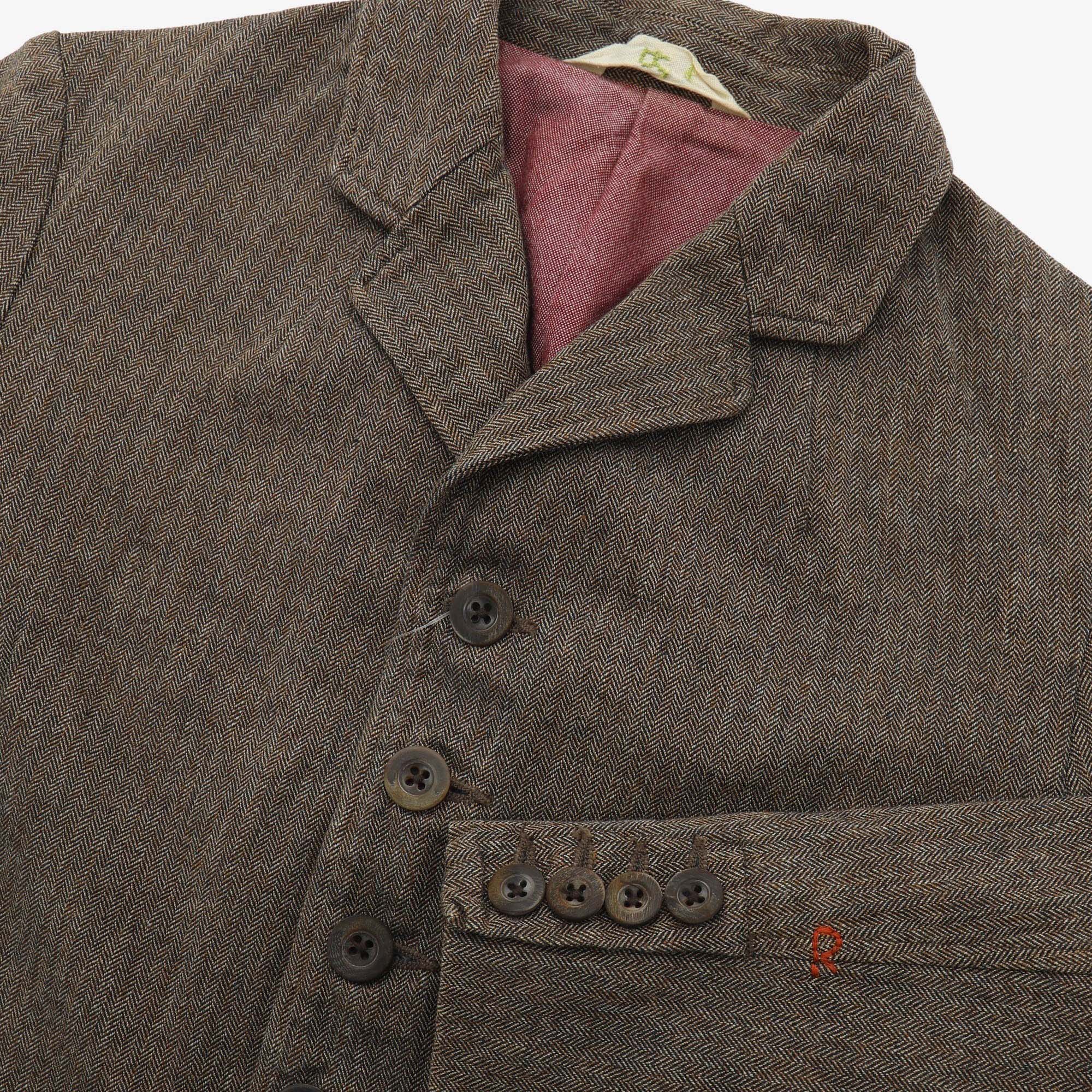 Cotton Herringbone Jacket - Image 3