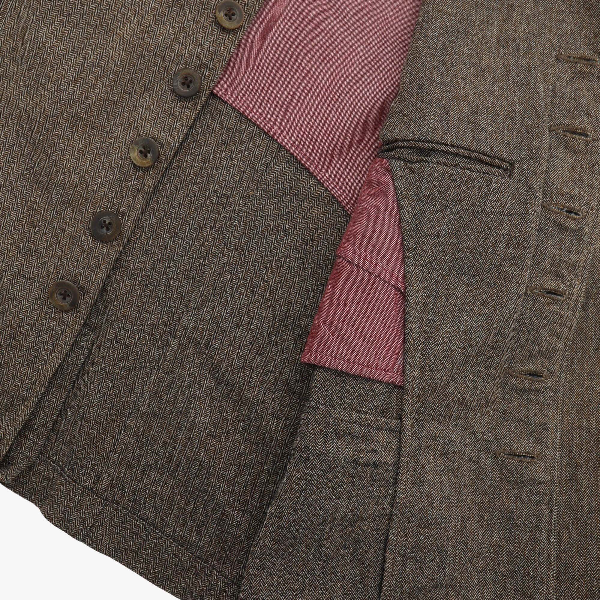Cotton Herringbone Jacket - Image 4