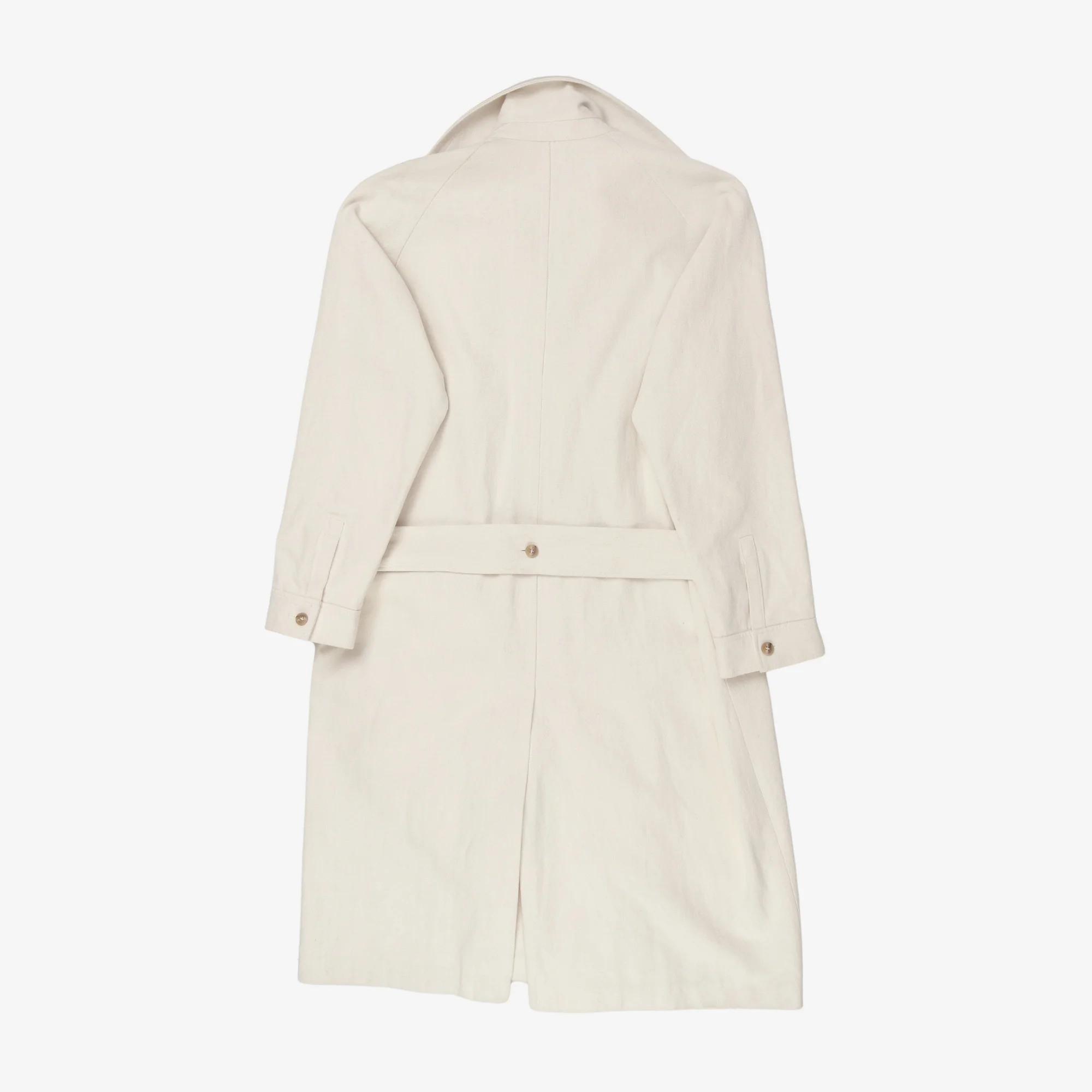 Cotton Twill Trench Coat - Image 2