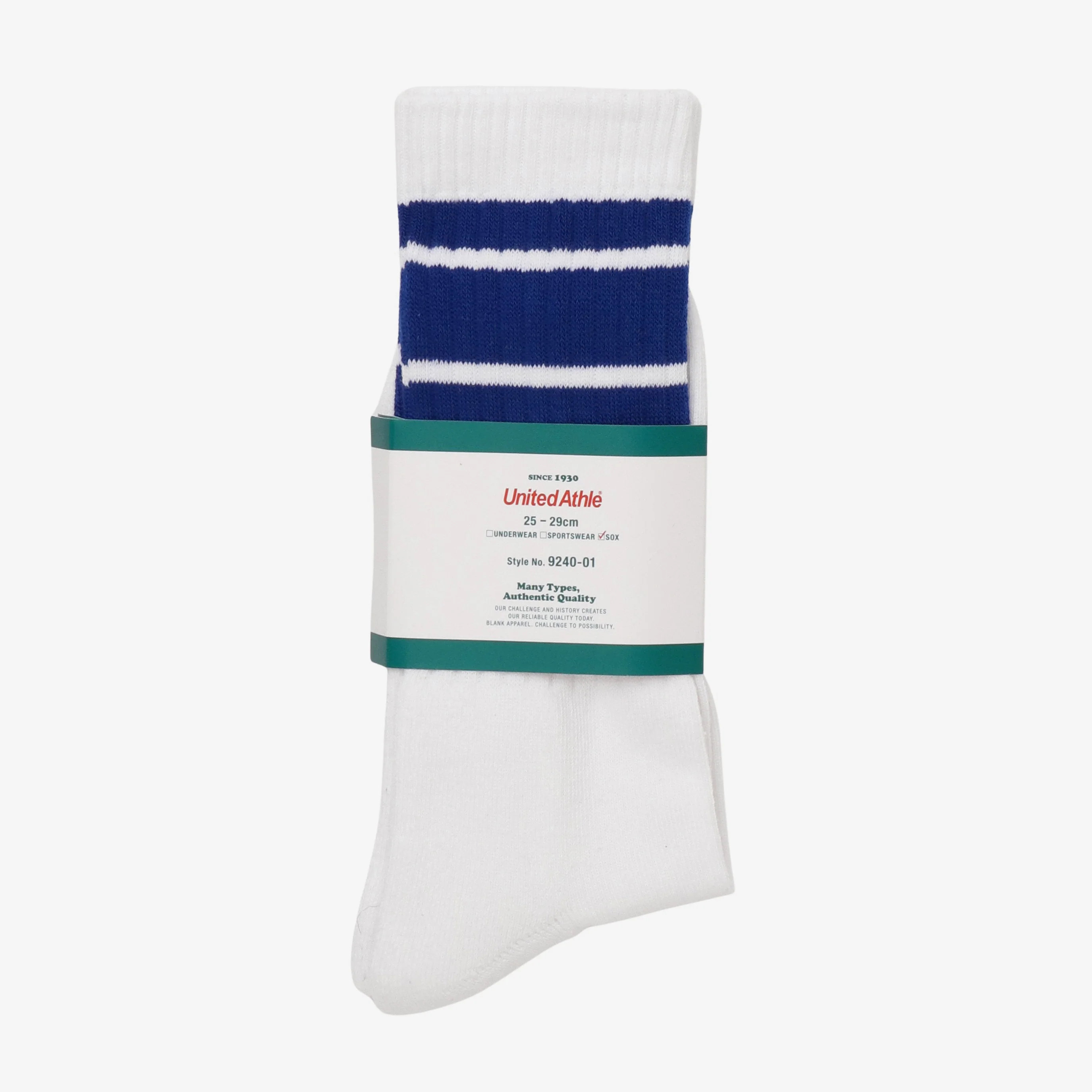 Crew Socks - Blue (Size 25-29cm) - Image 2