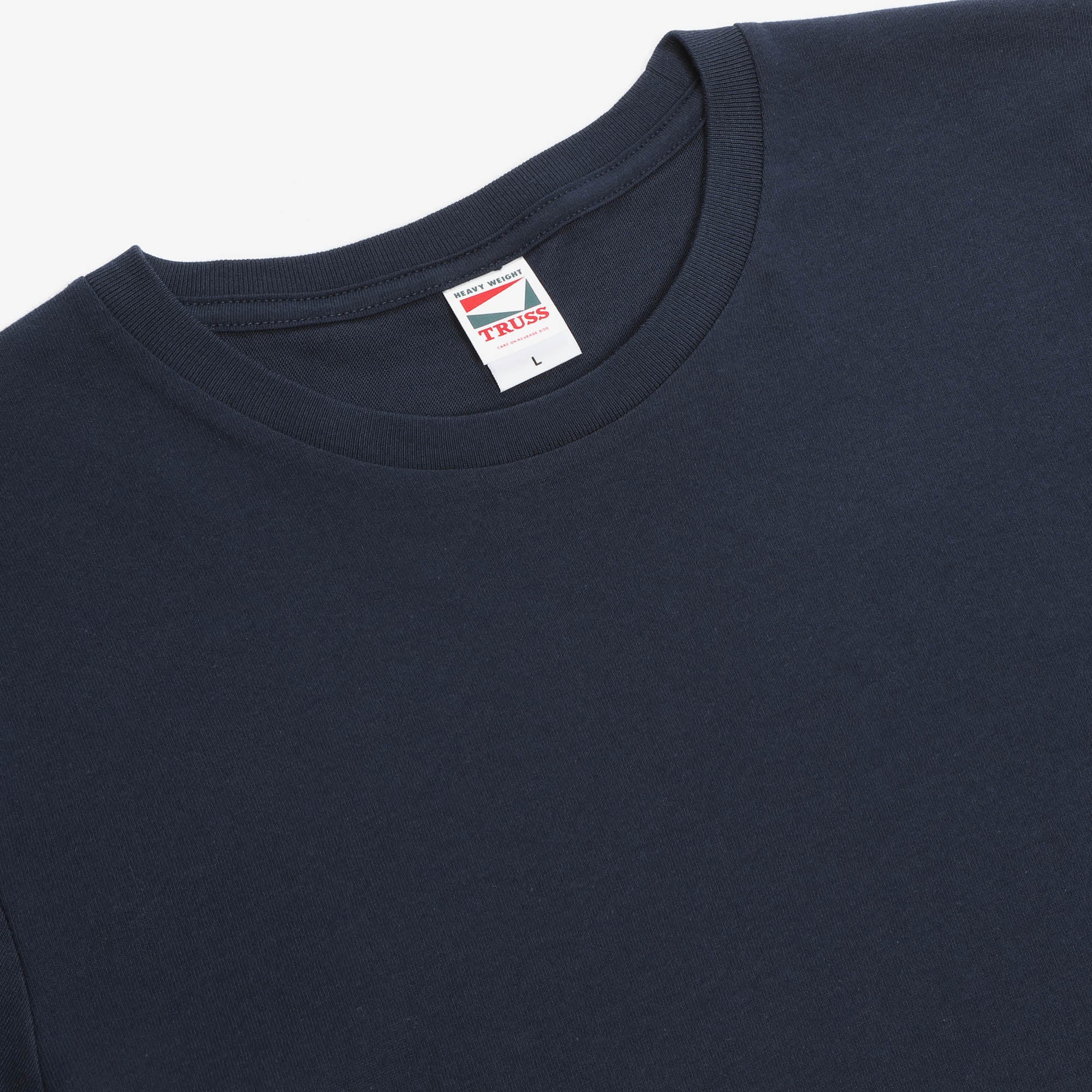Cotton T-Shirt - Navy - Image 5