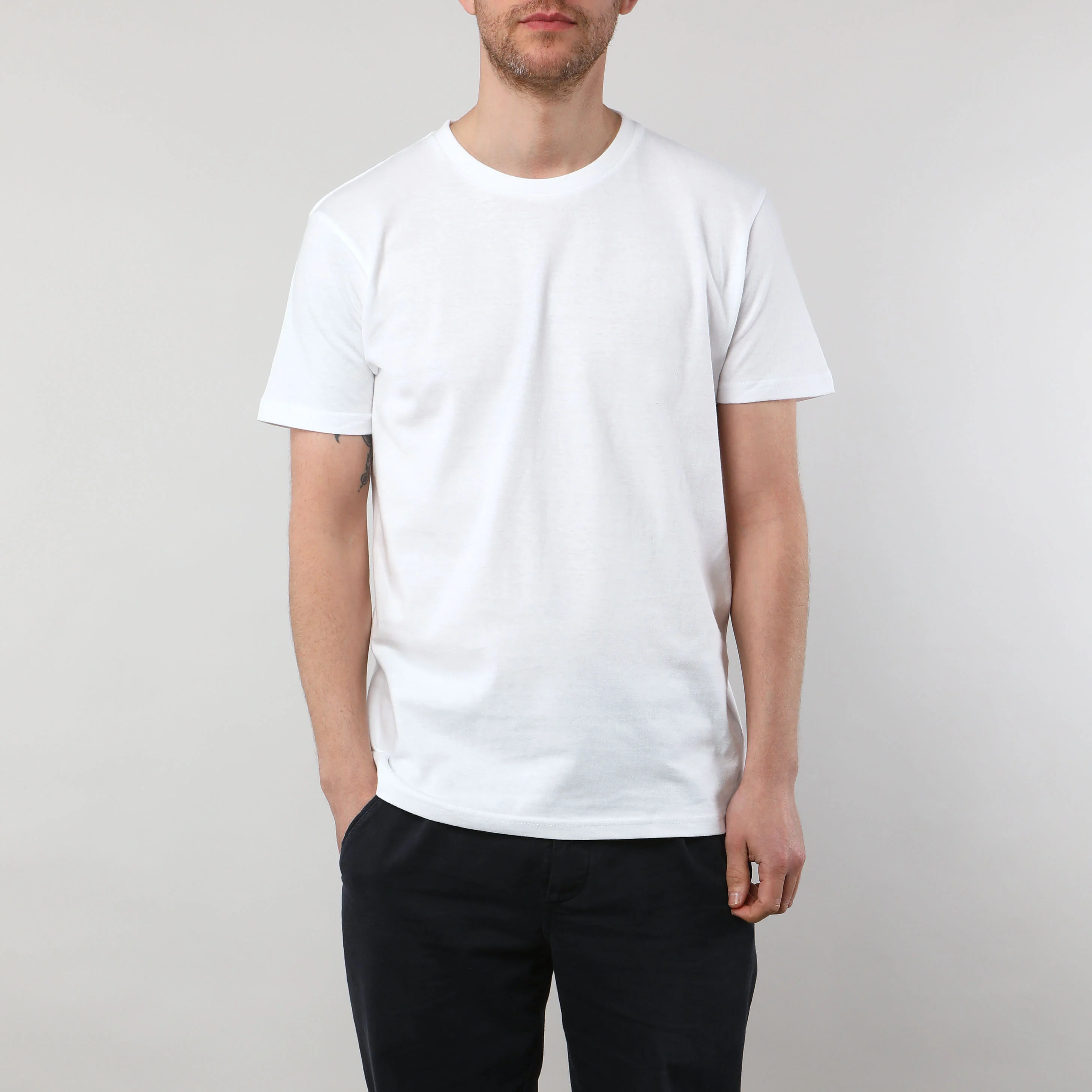 Cotton T-Shirt - White - Image 5