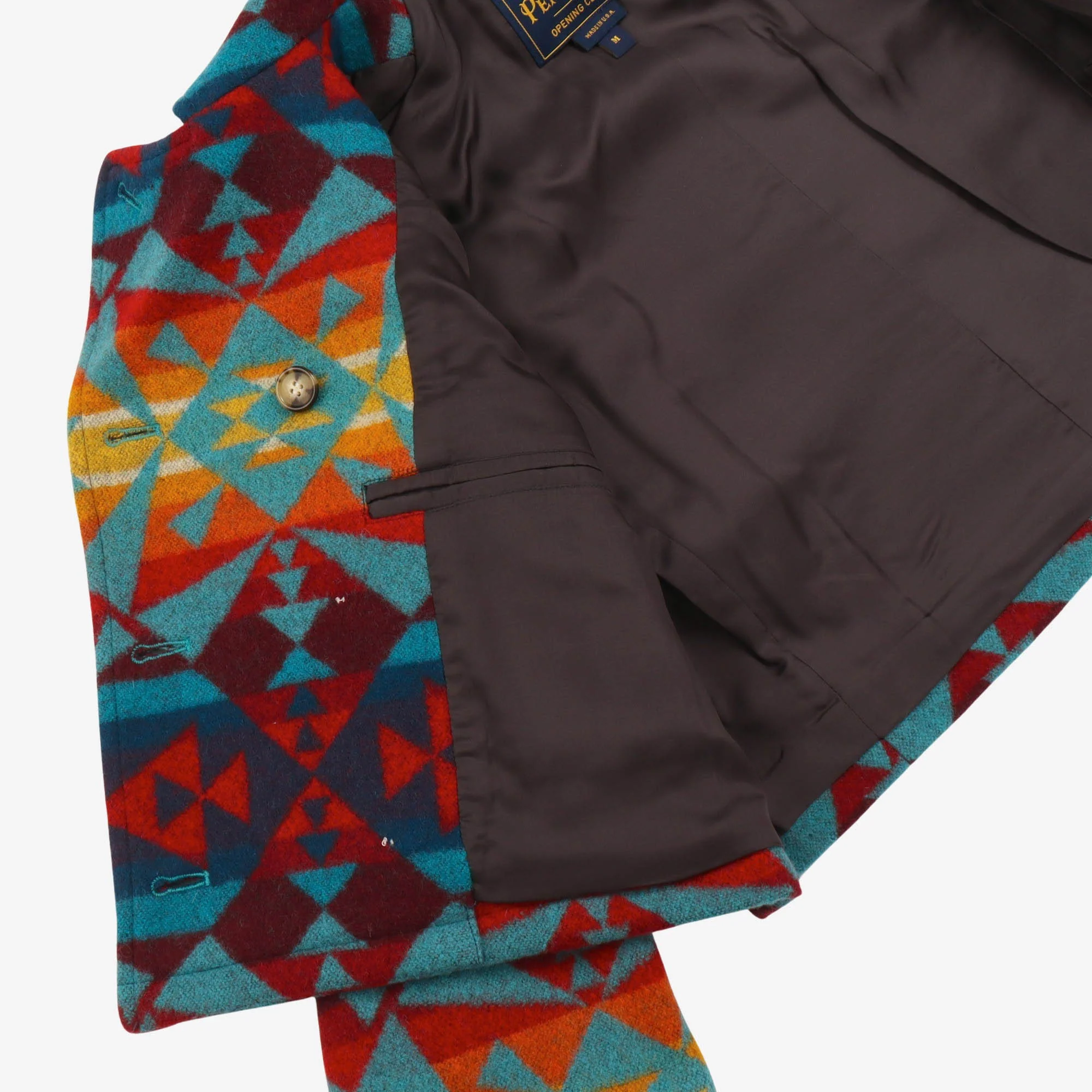 Opening Ceremony Womens Cropped Pea Coat - Image 4