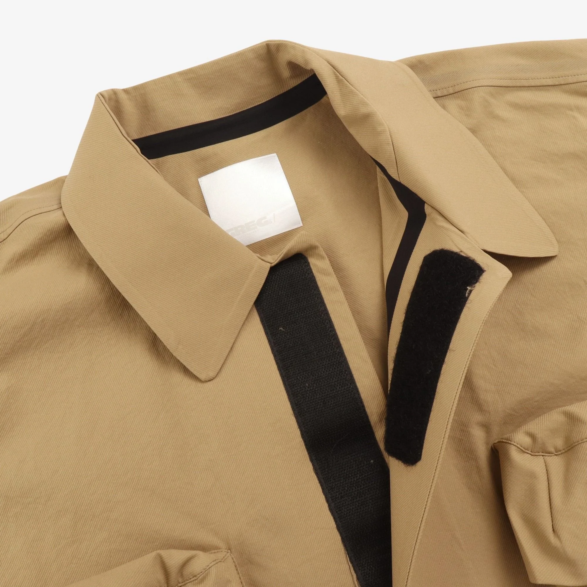 Cropped Work Jacket - Image 3