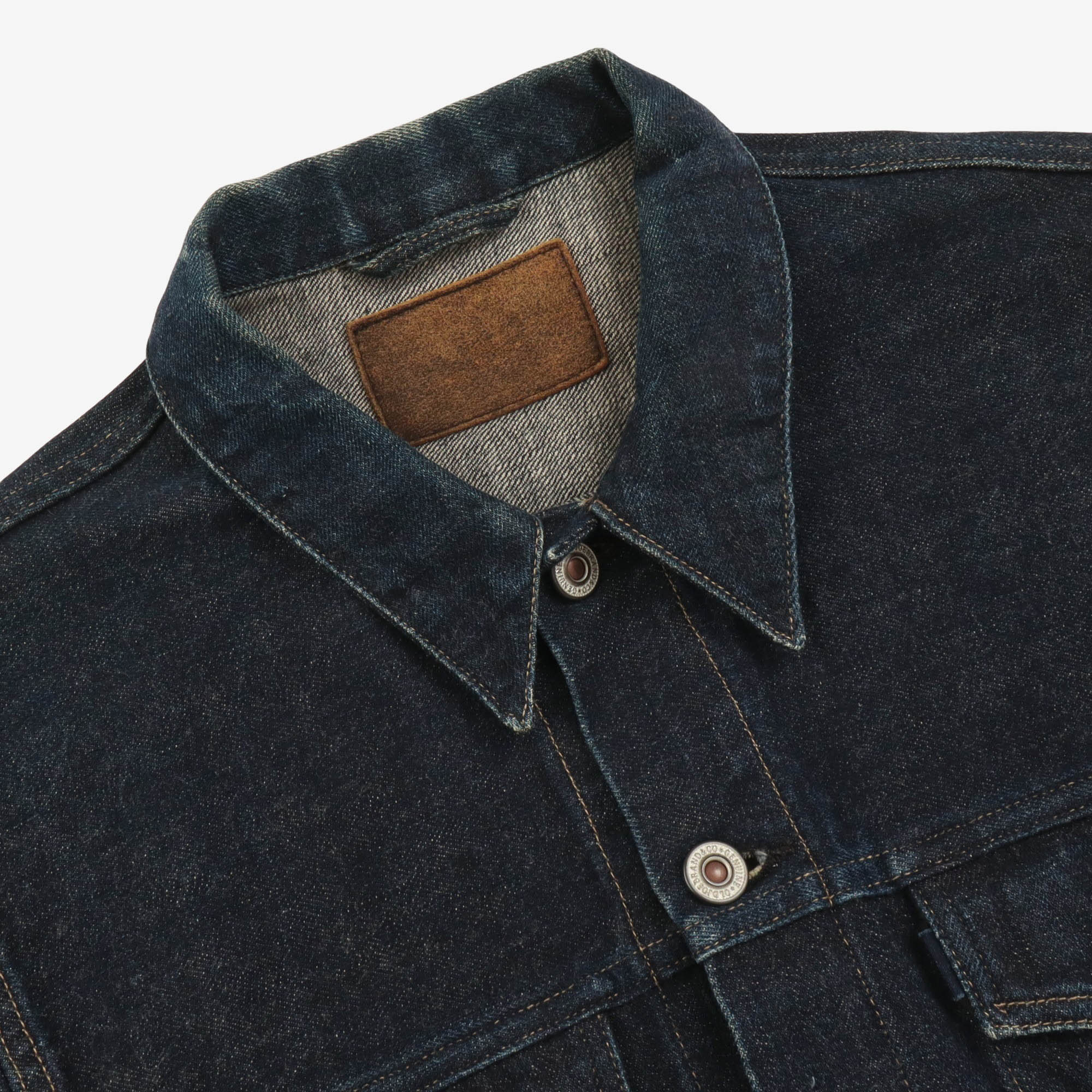 Curved Flap Jean Jacket - Image 3