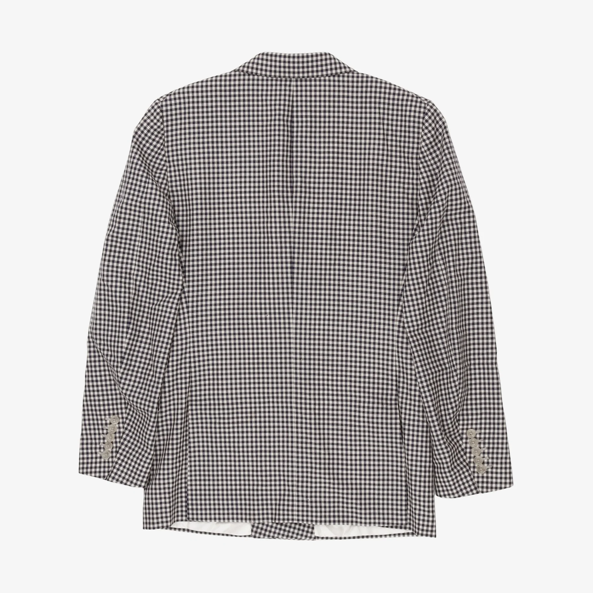 DB Silk Blend Check Blazer - Image 2