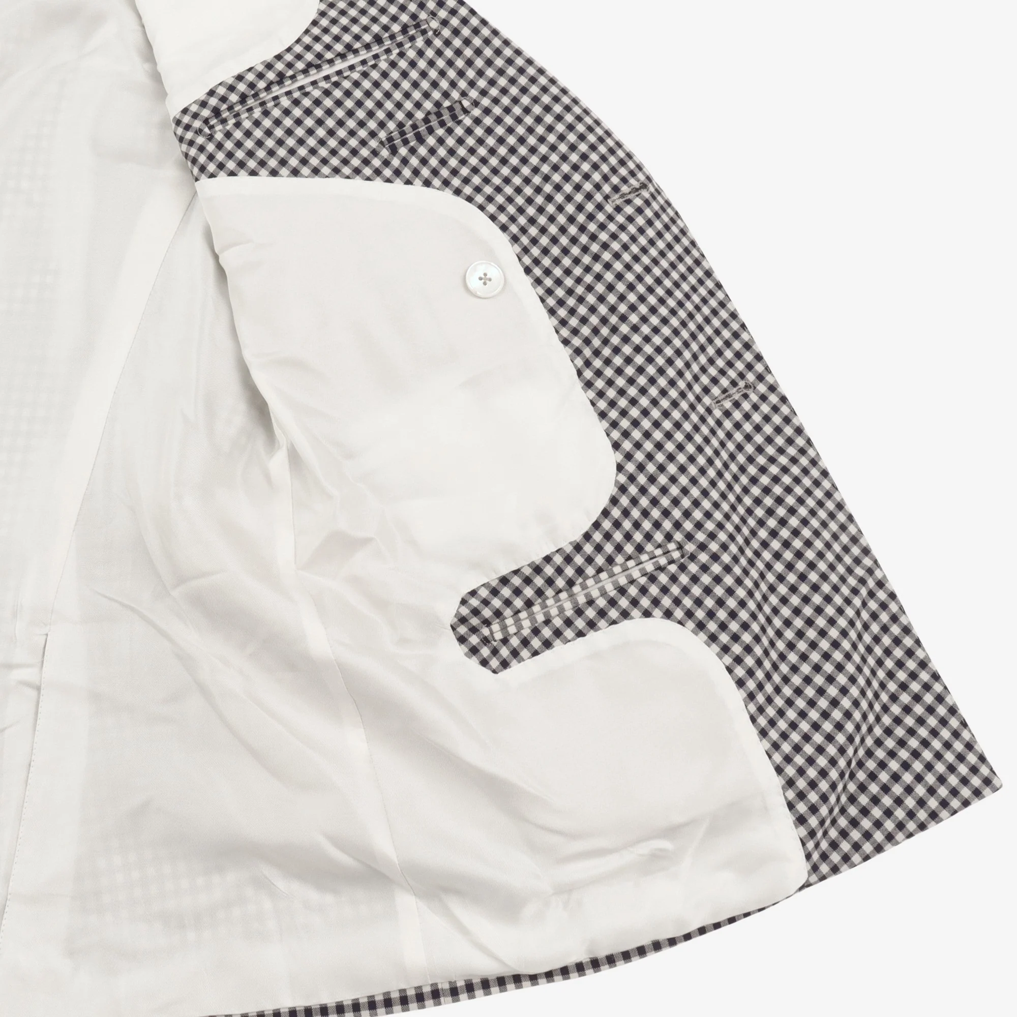 DB Silk Blend Check Blazer - Image 5