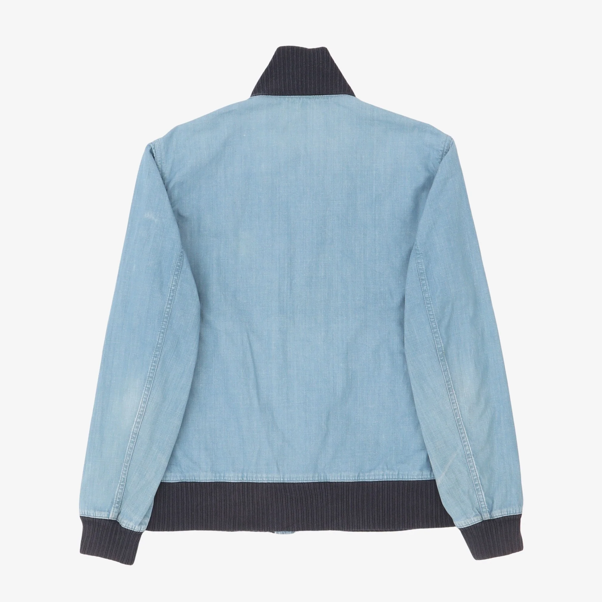Denim Bomber Jacket - Image 2