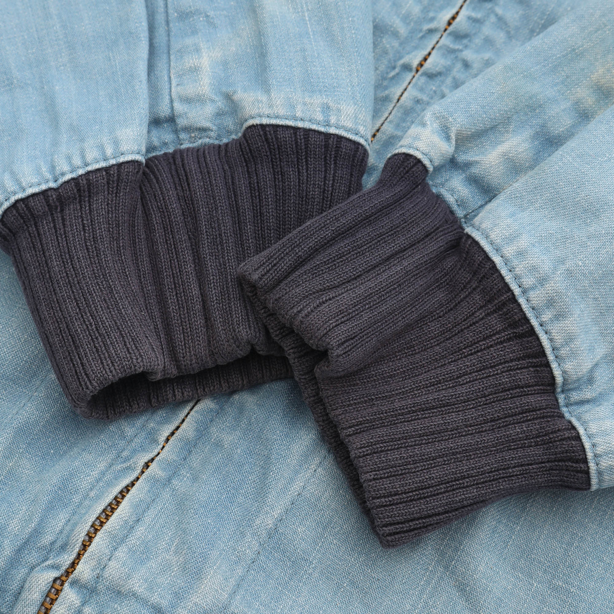 Denim Bomber Jacket - Image 5