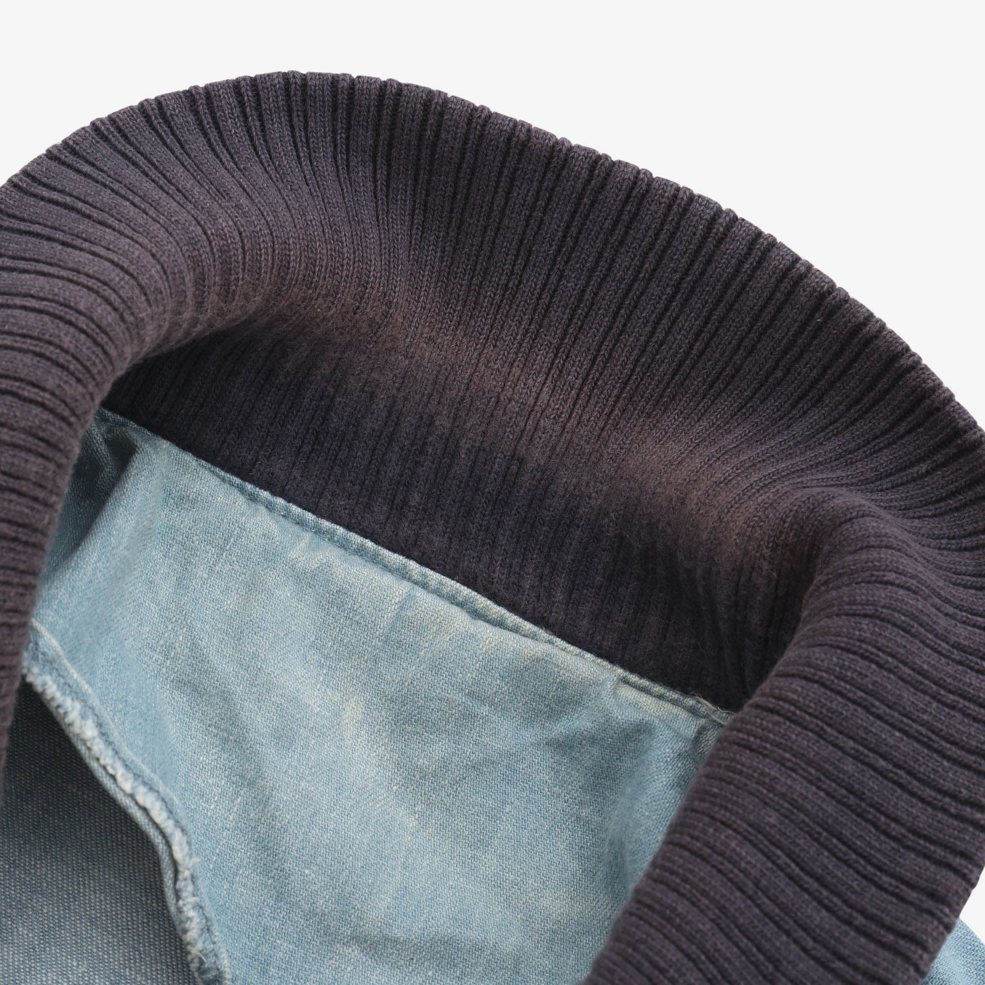 Denim Bomber Jacket - Image 6
