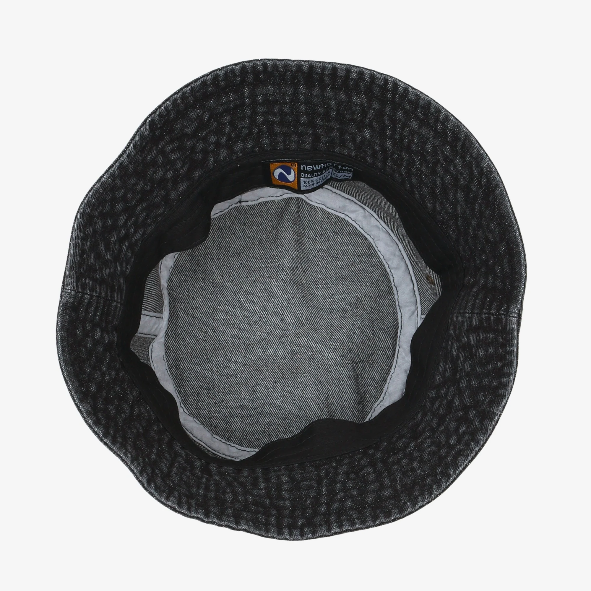 Denim Bucket Hat (Black Denim) - Image 3
