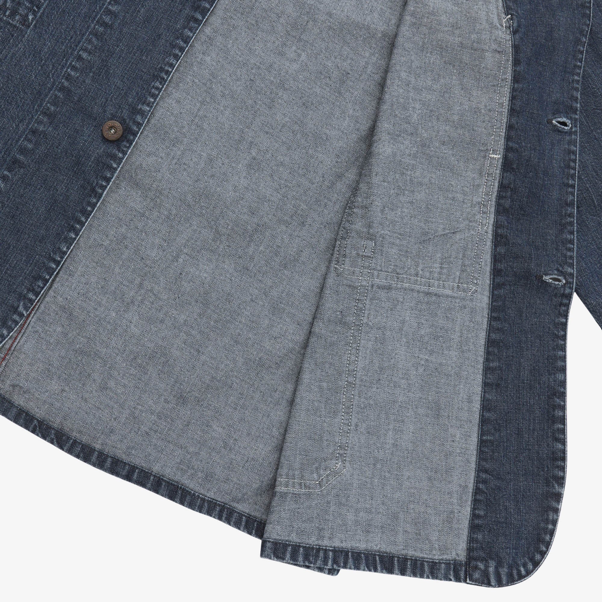 Denim Coverall Jacket - Image 4