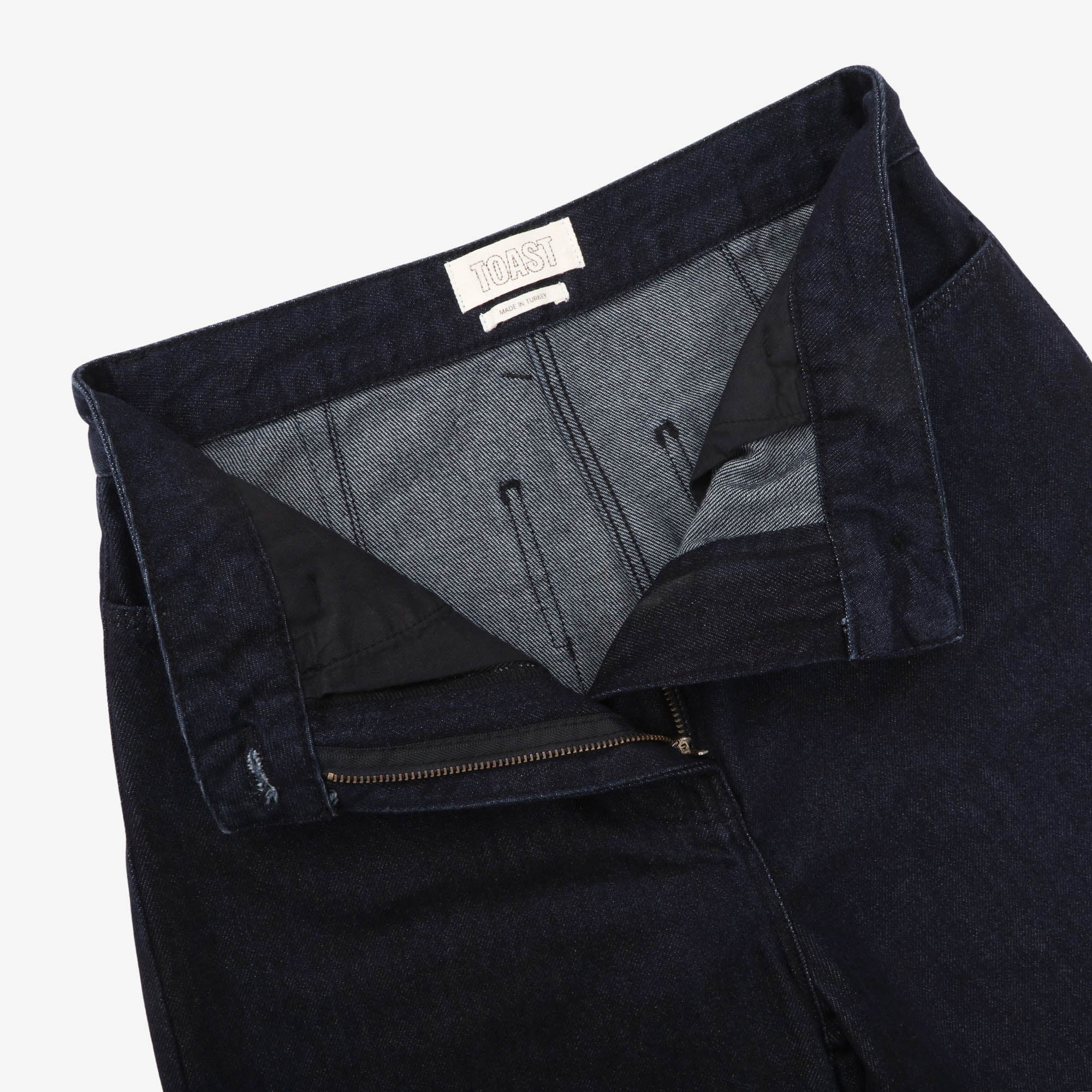 Denim Slim Leg Trousers (28W X 30L) - Image 3