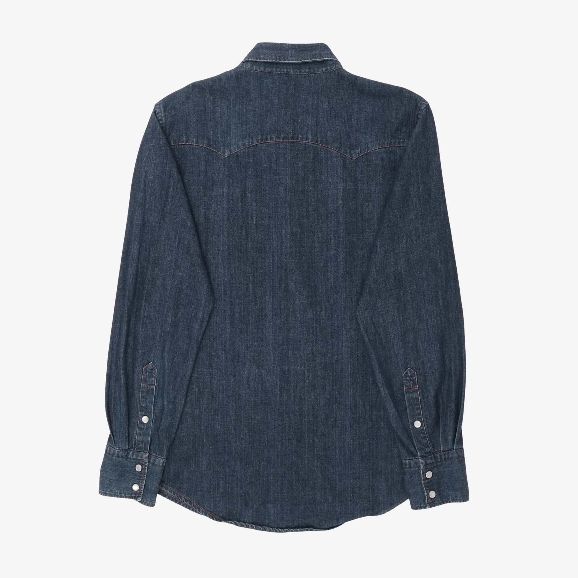 Denim Western Shirt - Image 2