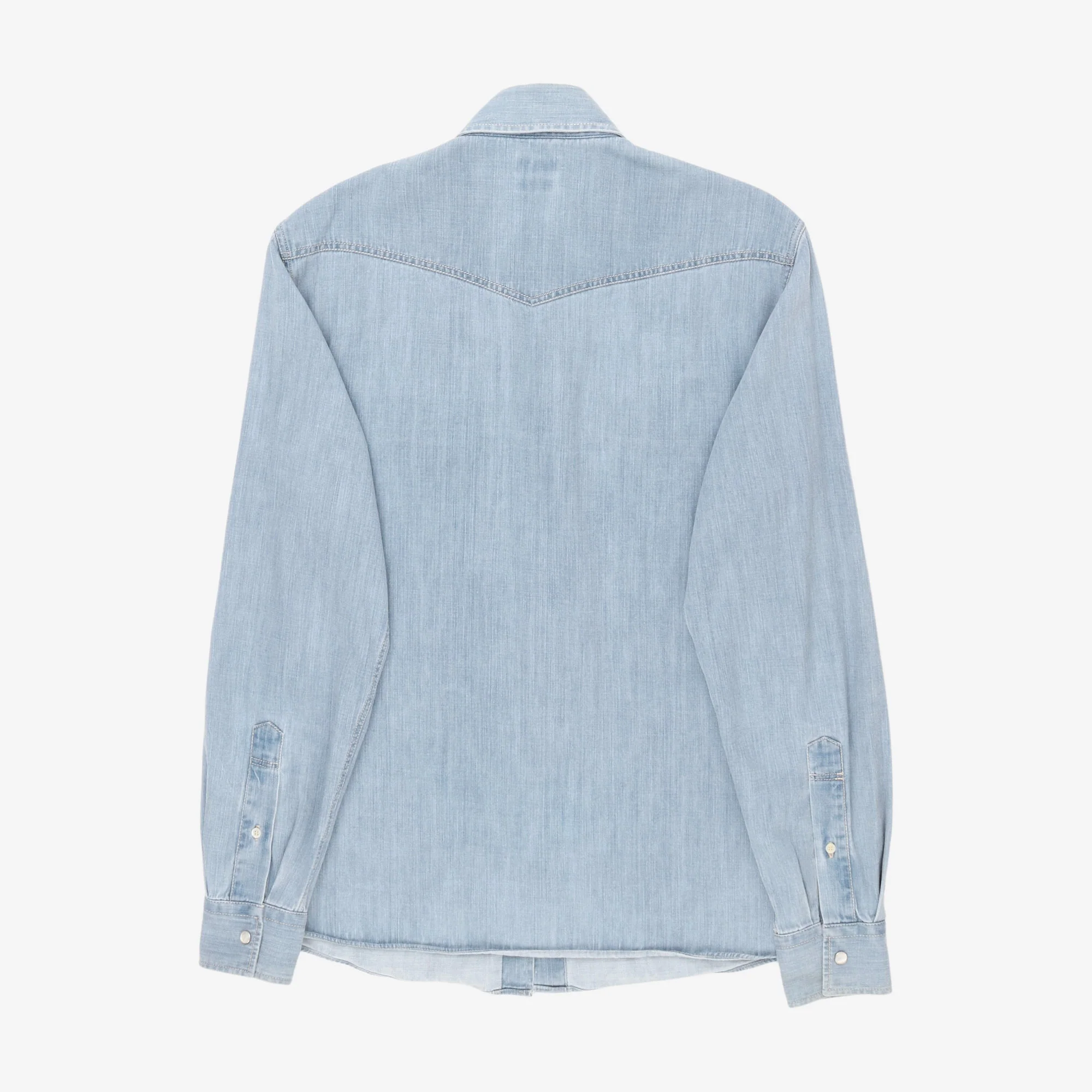 Denim Western Shirt - Image 2
