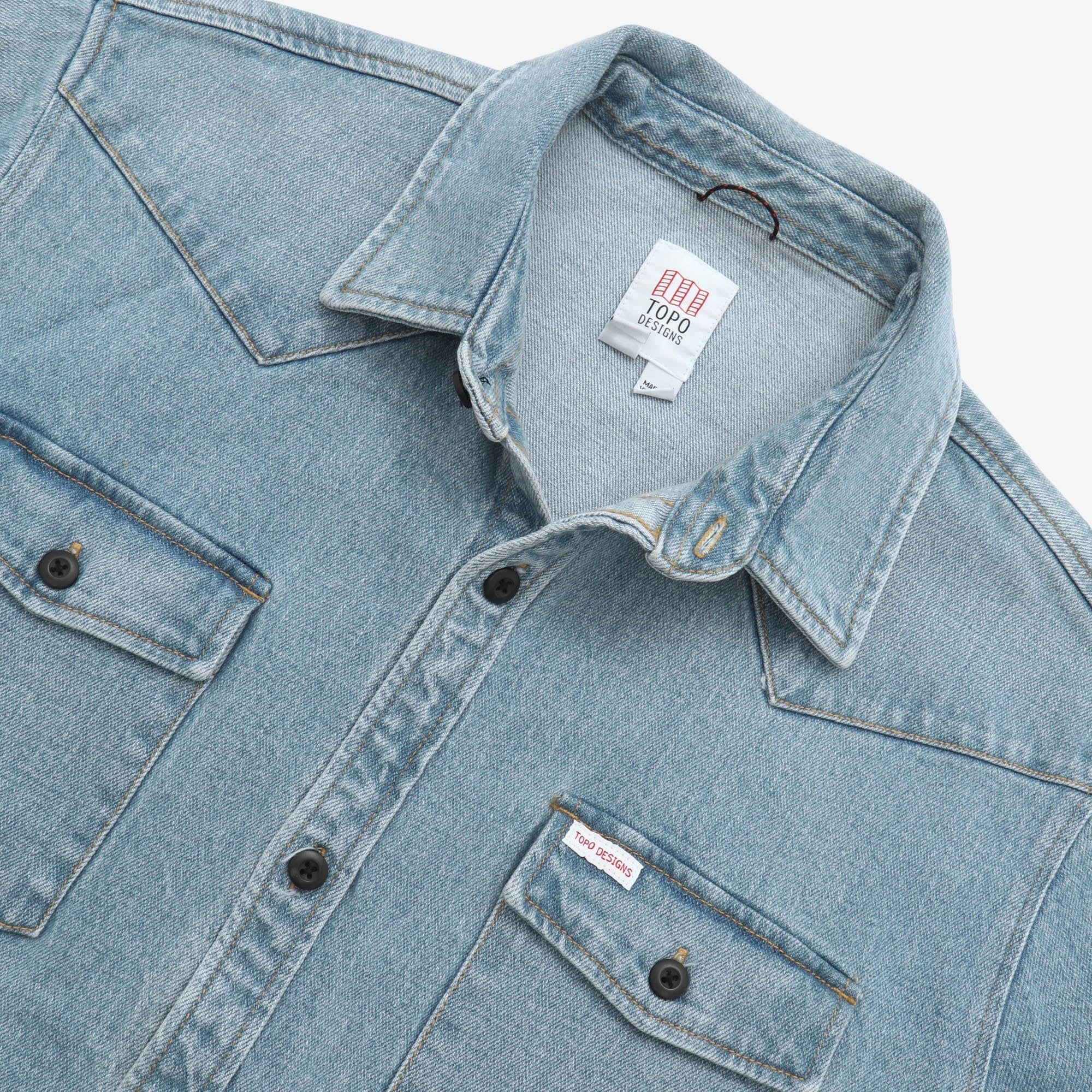 Denim Work Overshirt - Image 3