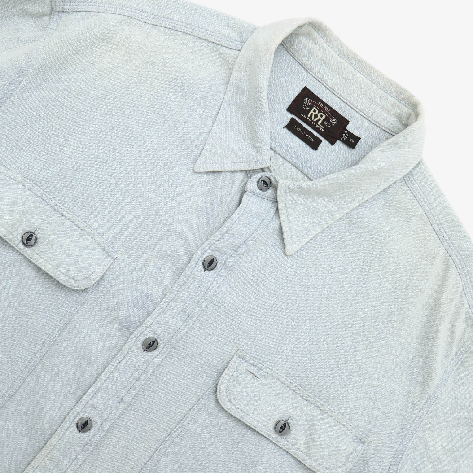 Denim Work Shirt - Image 3